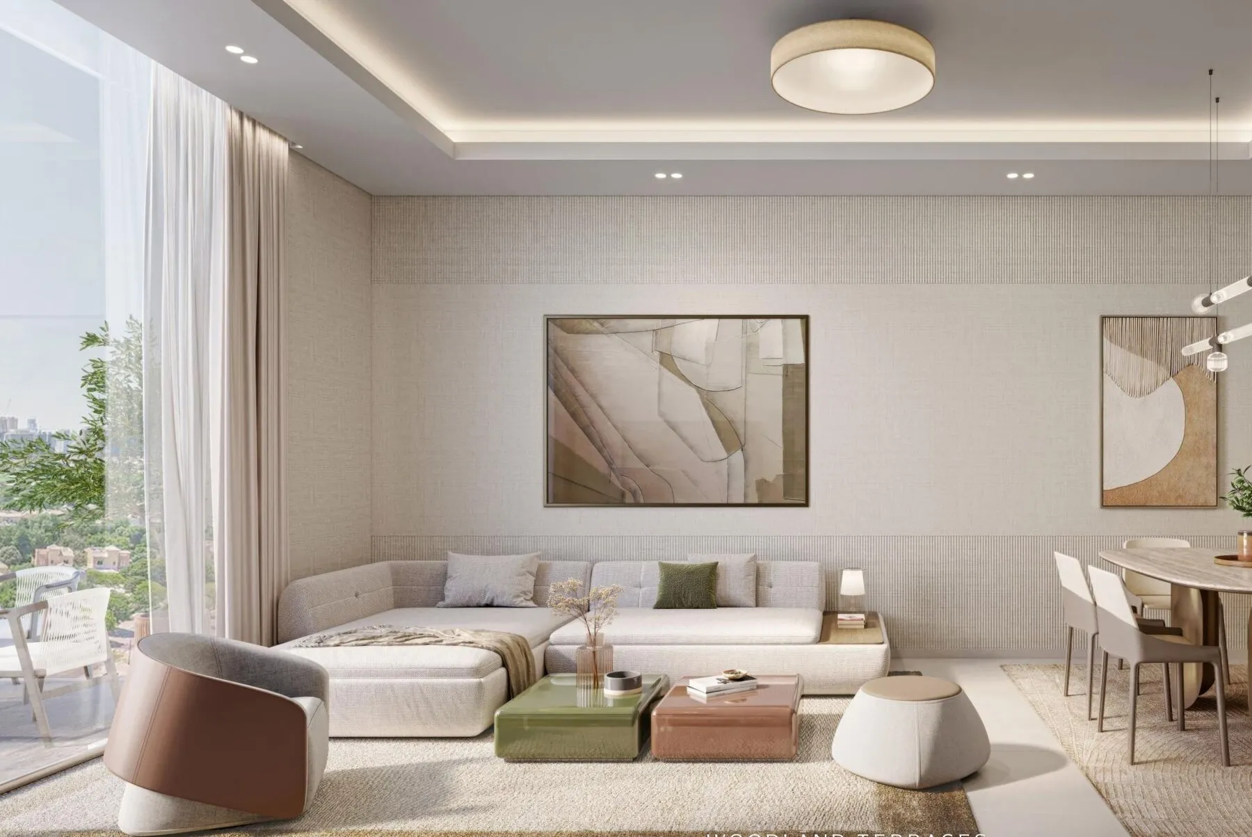 1 yatak odalı daire — Wadi Al Safa 3, Dubai — 5/15