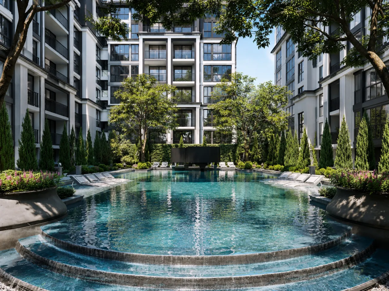 2 yatak odalı daire — Jomtien, Pattaya, Çonburi — 7/13