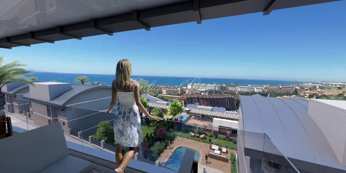 Apartment in Alanya, 1 bedroom, 55 m²
