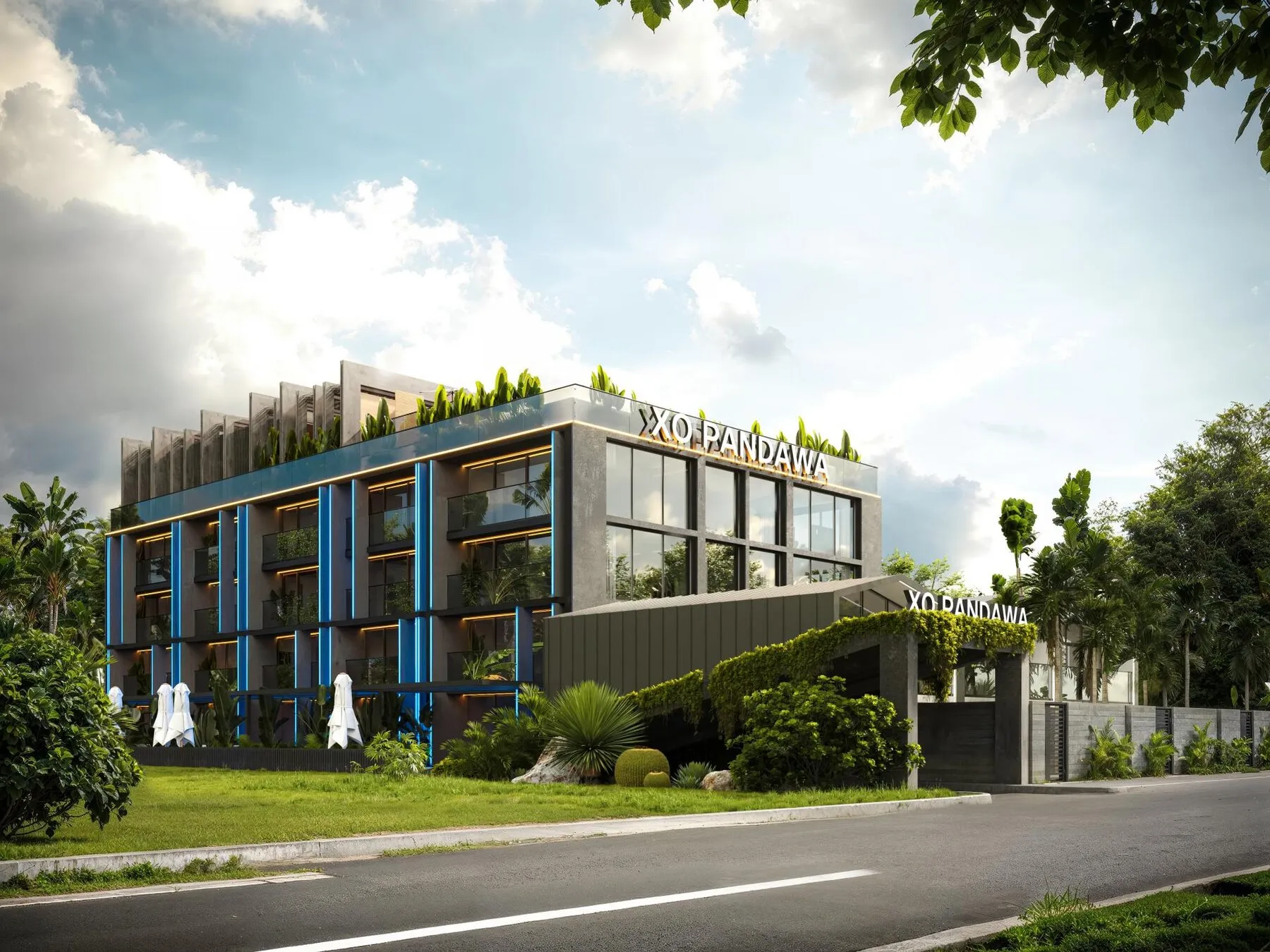 Appartement dans un projet élégant à Bali dans le quartier de Badung., 1 chambres, 25 m²