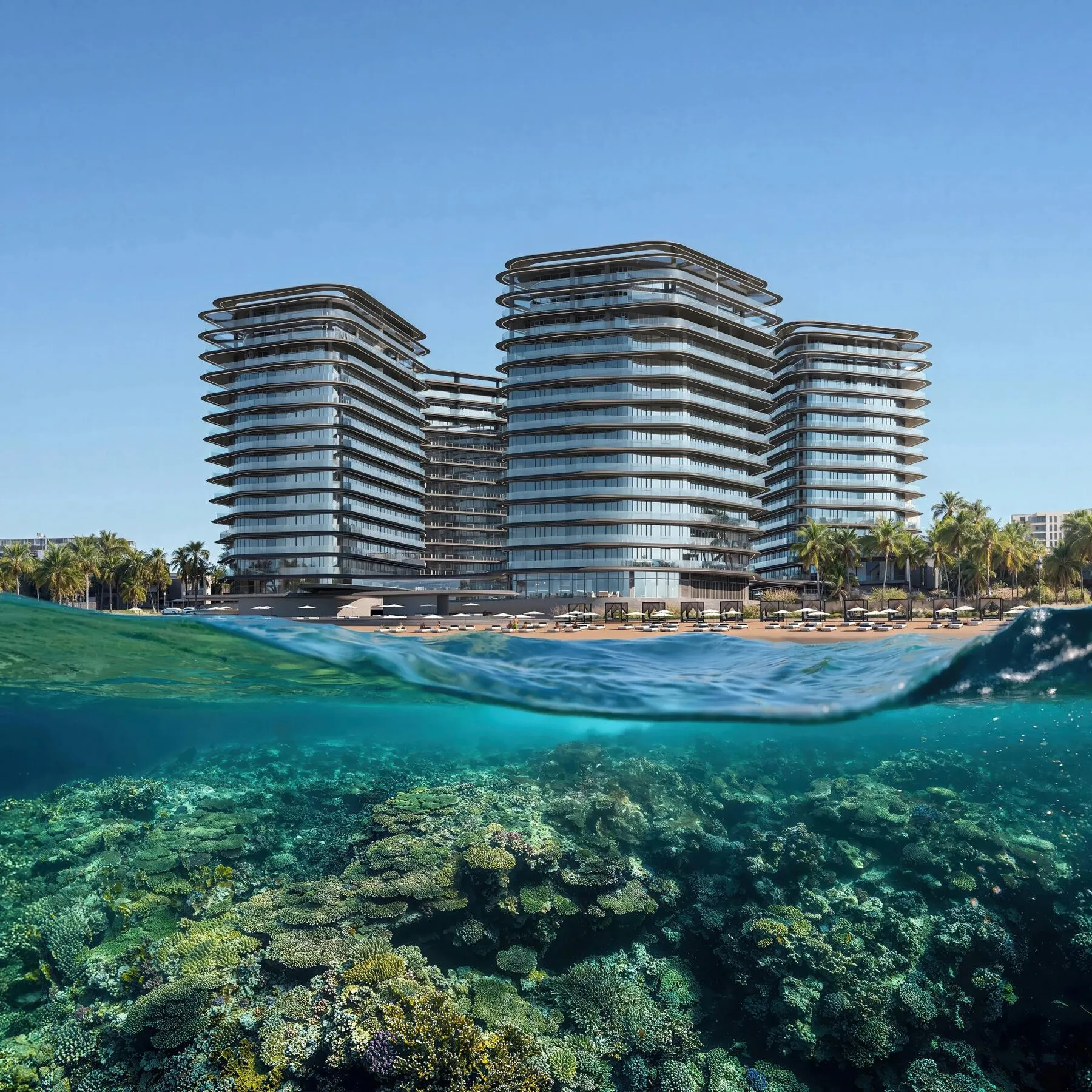 Brabus-eiland, 2 slaapkamers, 107 m²