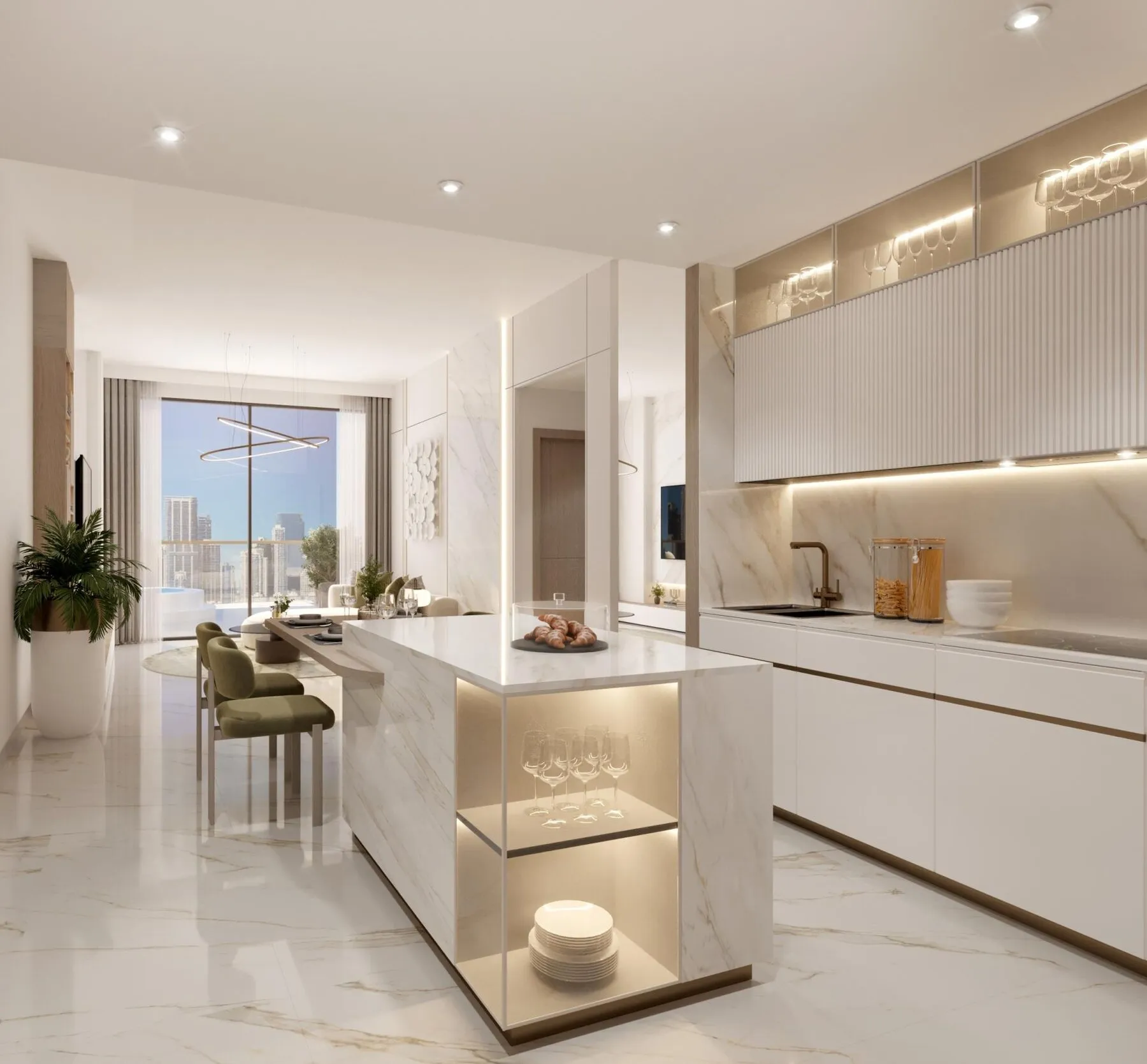 2 yatak odalı daire — Dubai Land — 8/13