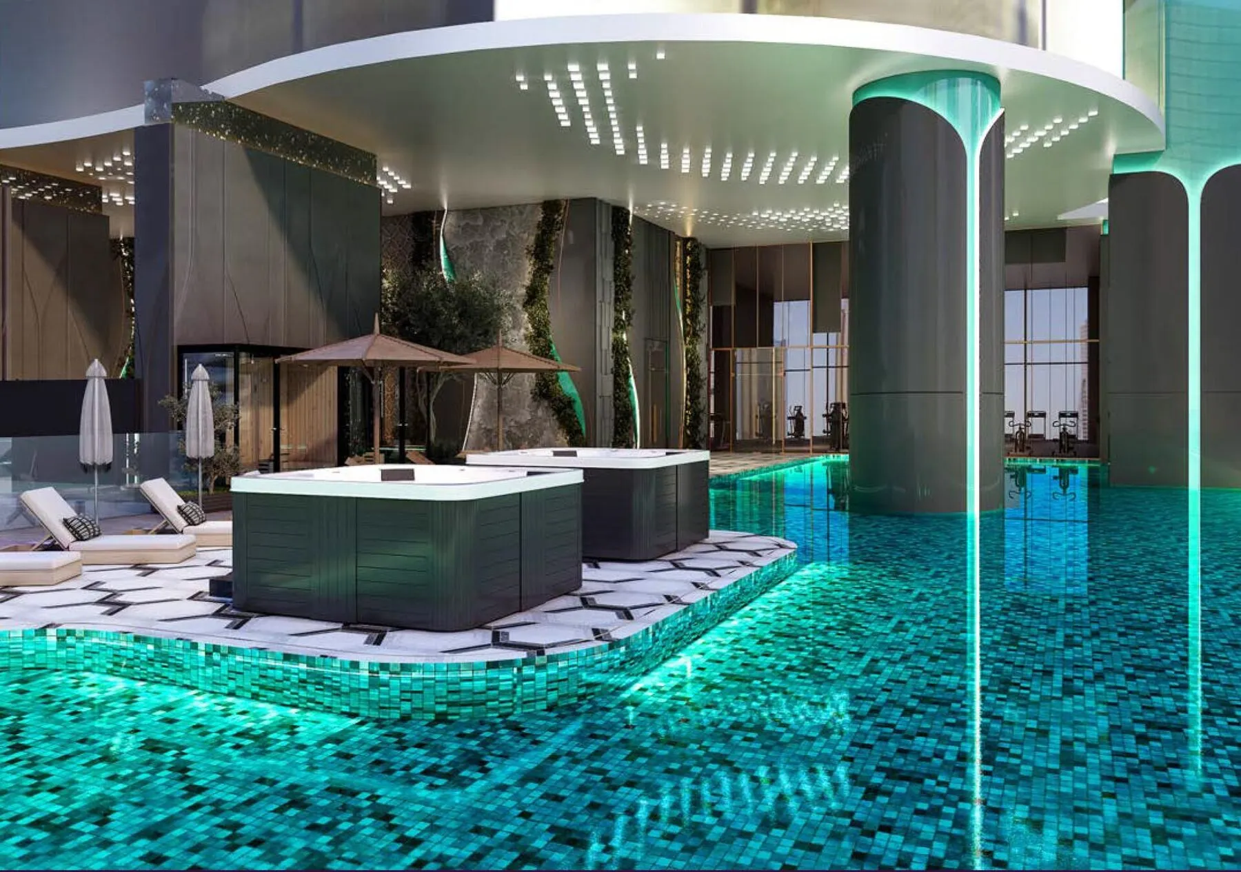 2 yatak odalı daire — Jumeirah Lakes Towers, Dubai — 17/20