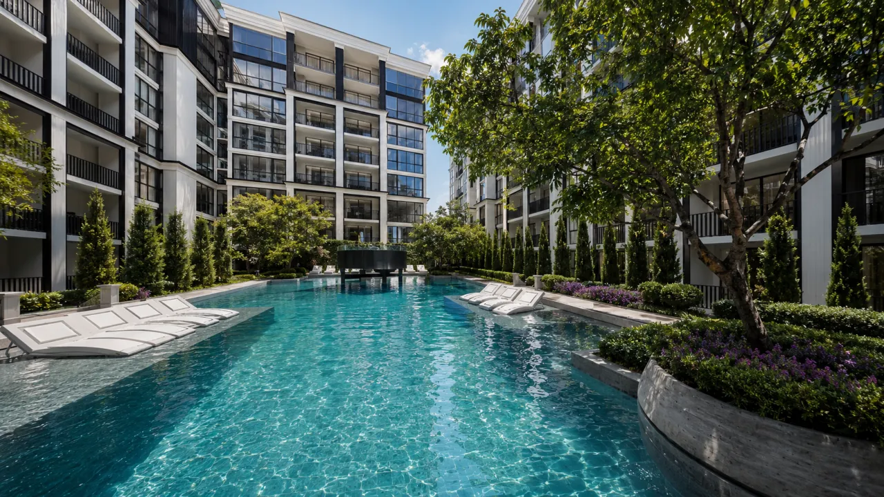 1 yatak odalı daire — Jomtien, Pattaya, Çonburi — 6/9