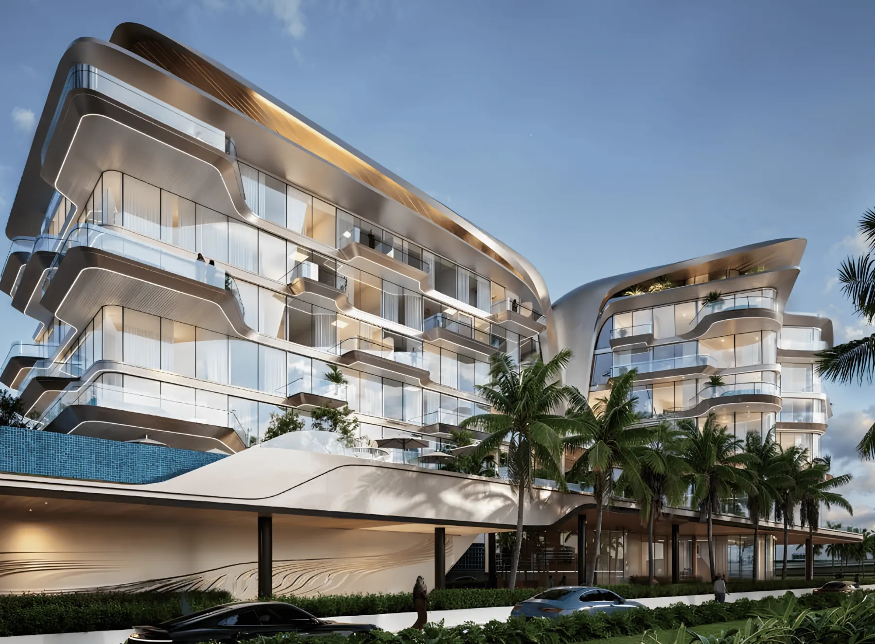 DO Hotels & Residences, 2 slaapkamers, 117 m²
