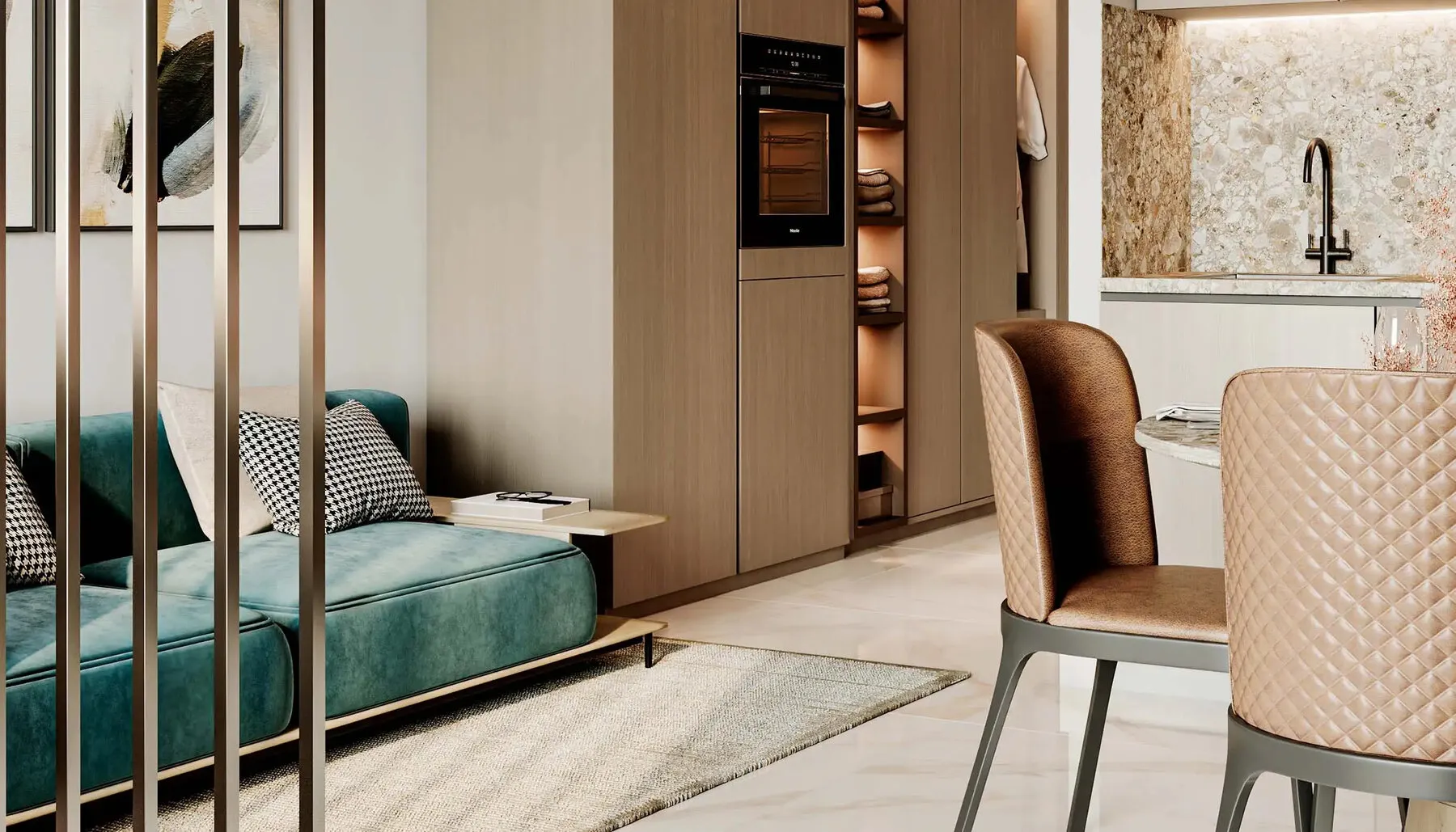 1 yatak odalı daire — Dubai Marina — 5/17