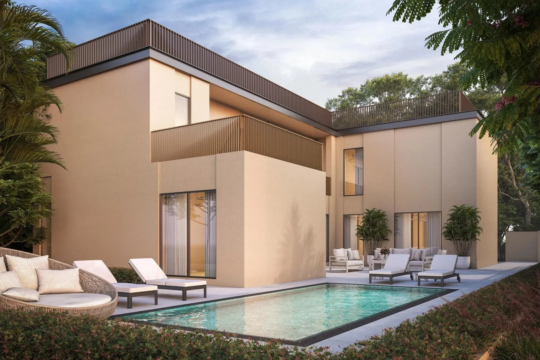 4 yatak odalı villa — Al Yufrah 1, Dubai — 18/20