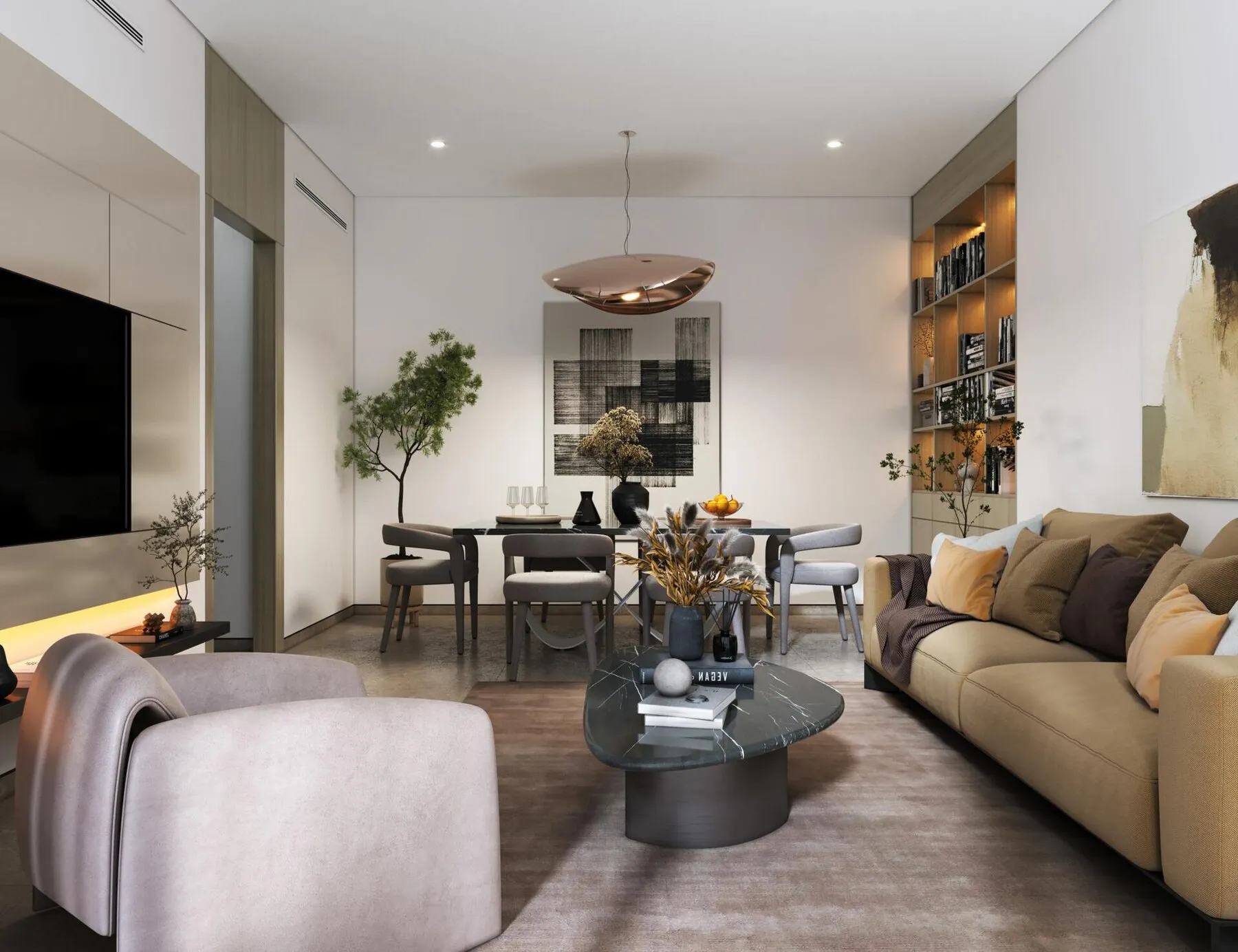 1 yatak odalı daire — Warsan 4, Dubai — 2/13