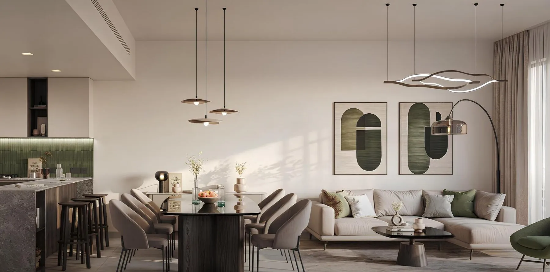 3 yatak odalı daire — Dubai Land — 5/14