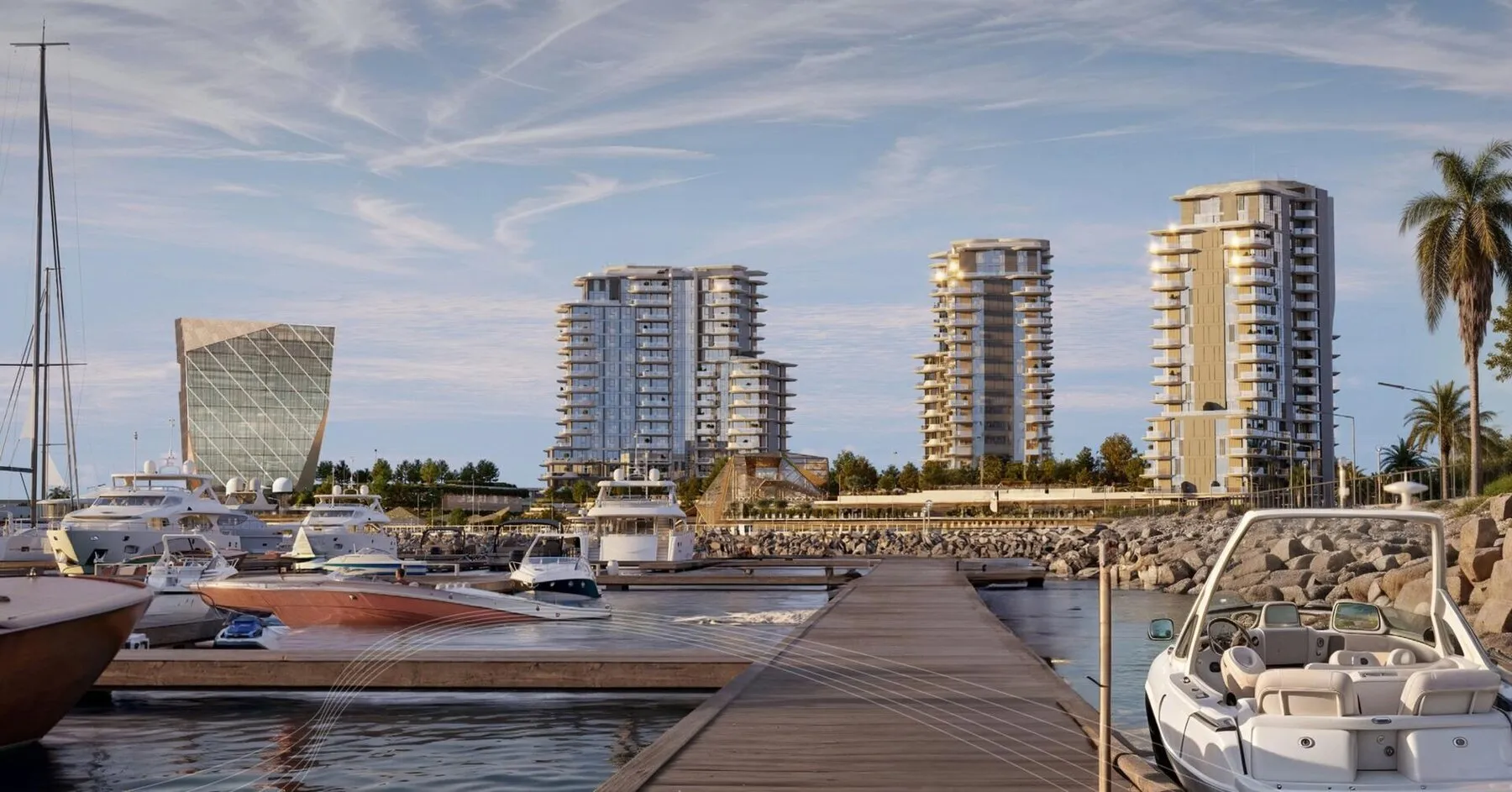 Havenplein, 1 slaapkamer, 75 m²