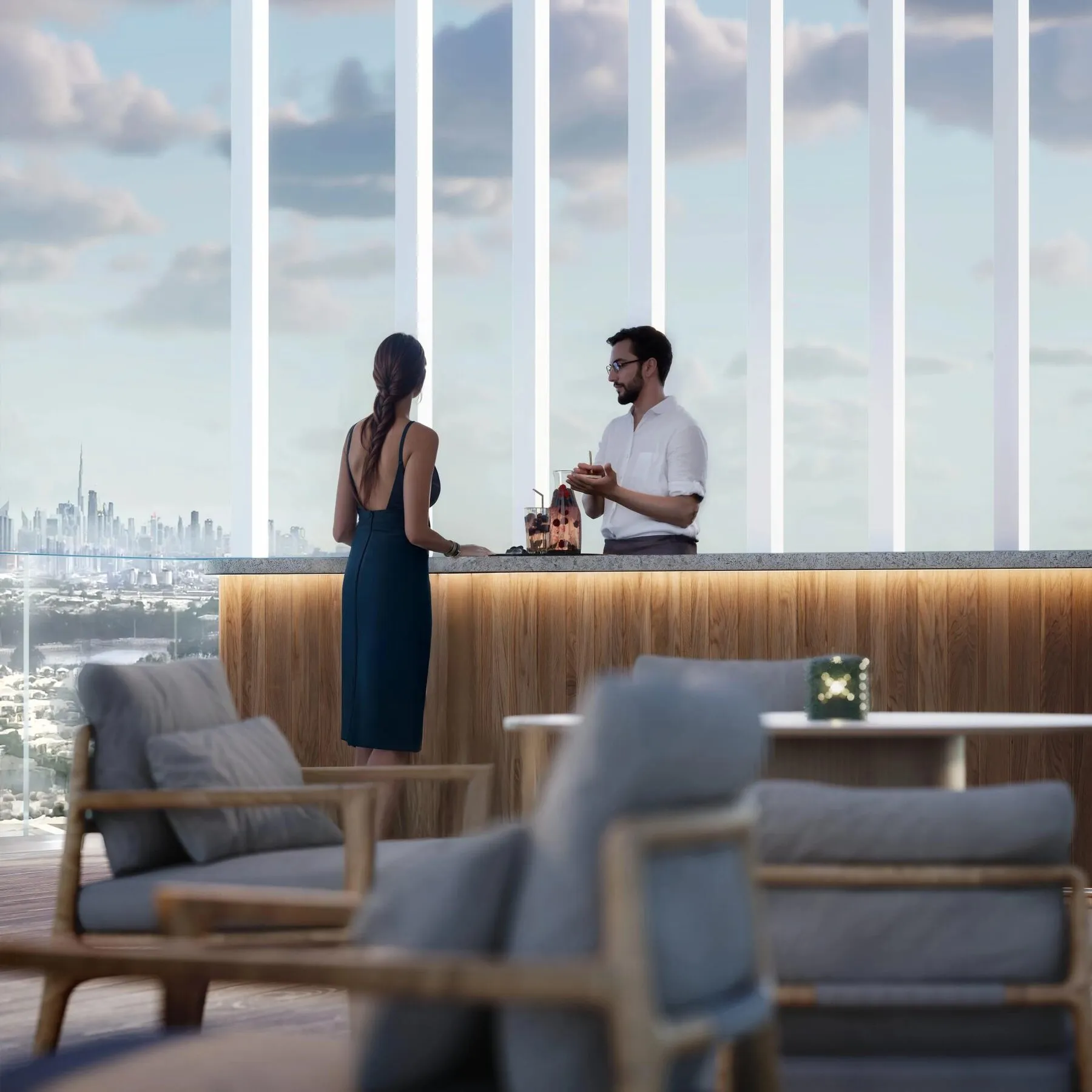 1 yatak odalı daire — Dubai Islands — 7/14