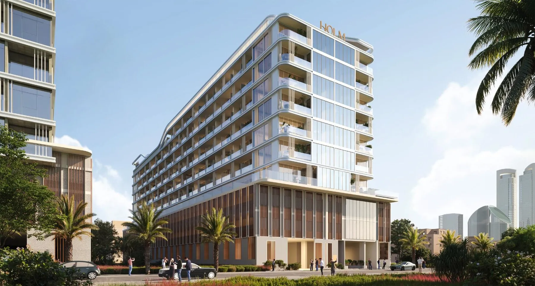 Holm 3: laagbouw woning in het centrum van Dubai, Jumeirah Garden City!, 2 slaapkamers, 107 m²
