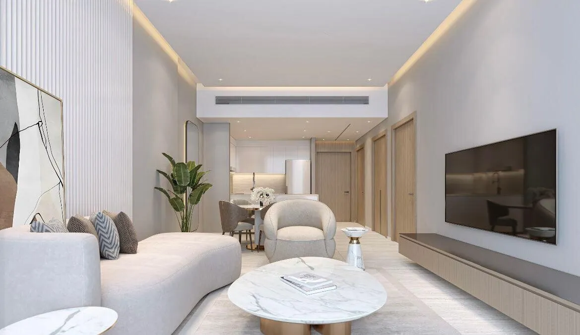 Appartementen in het nieuwe Guzel Towers-project in het hart van Jumeirah Village Triangle! Volledig ingericht! Adembenemend uitzicht! Eersteklas voorzieningen! TOP locatie! We vinden woningen met een gunstige hypotheekrente of afbetalingsplan in de