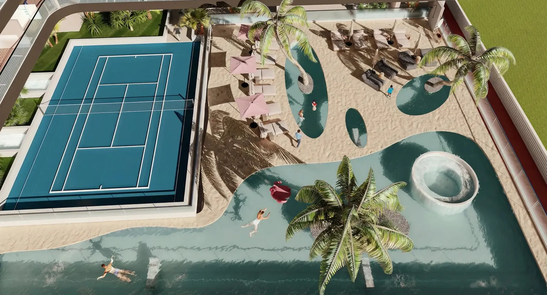 2 yatak odalı daire — Majan, Dubai — 20/20
