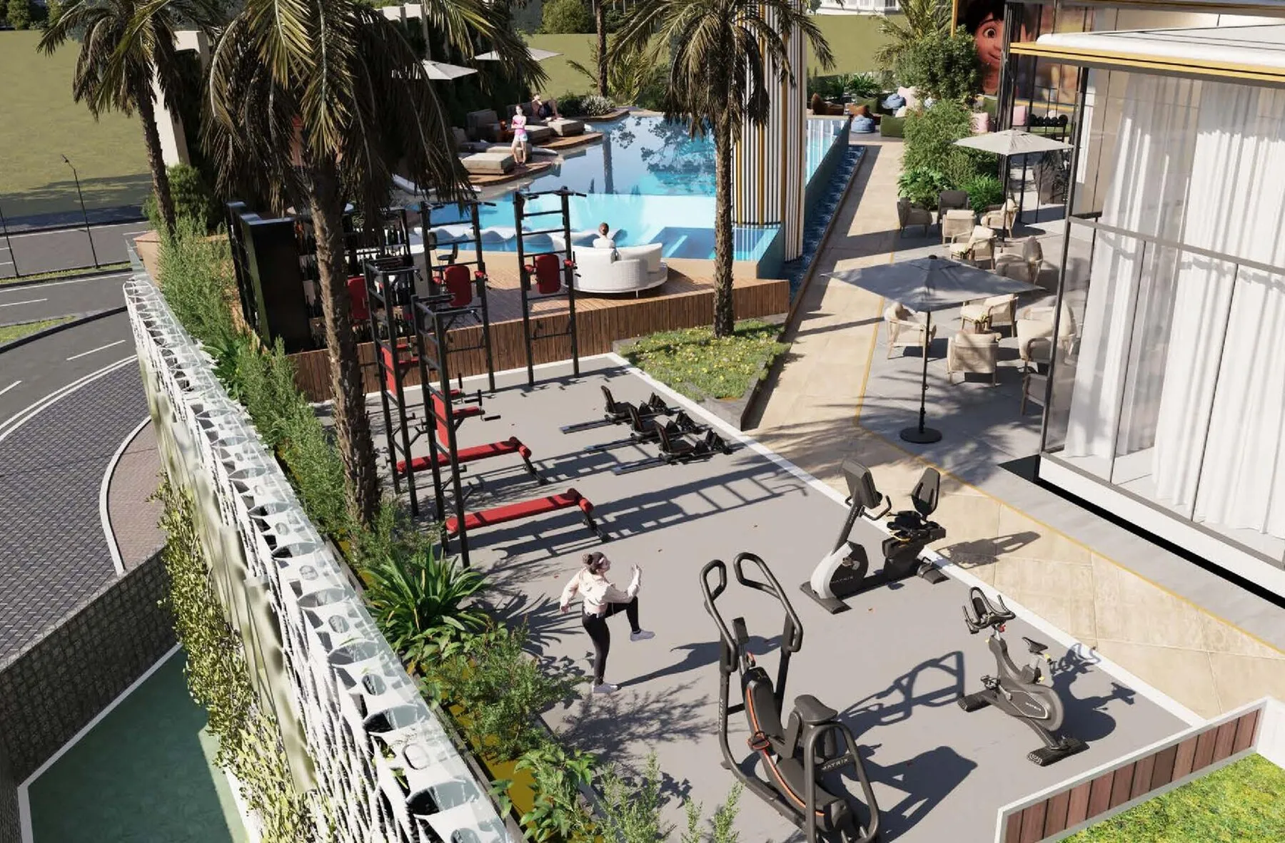 1 yatak odalı daire — Dubai Sports City — 13/15