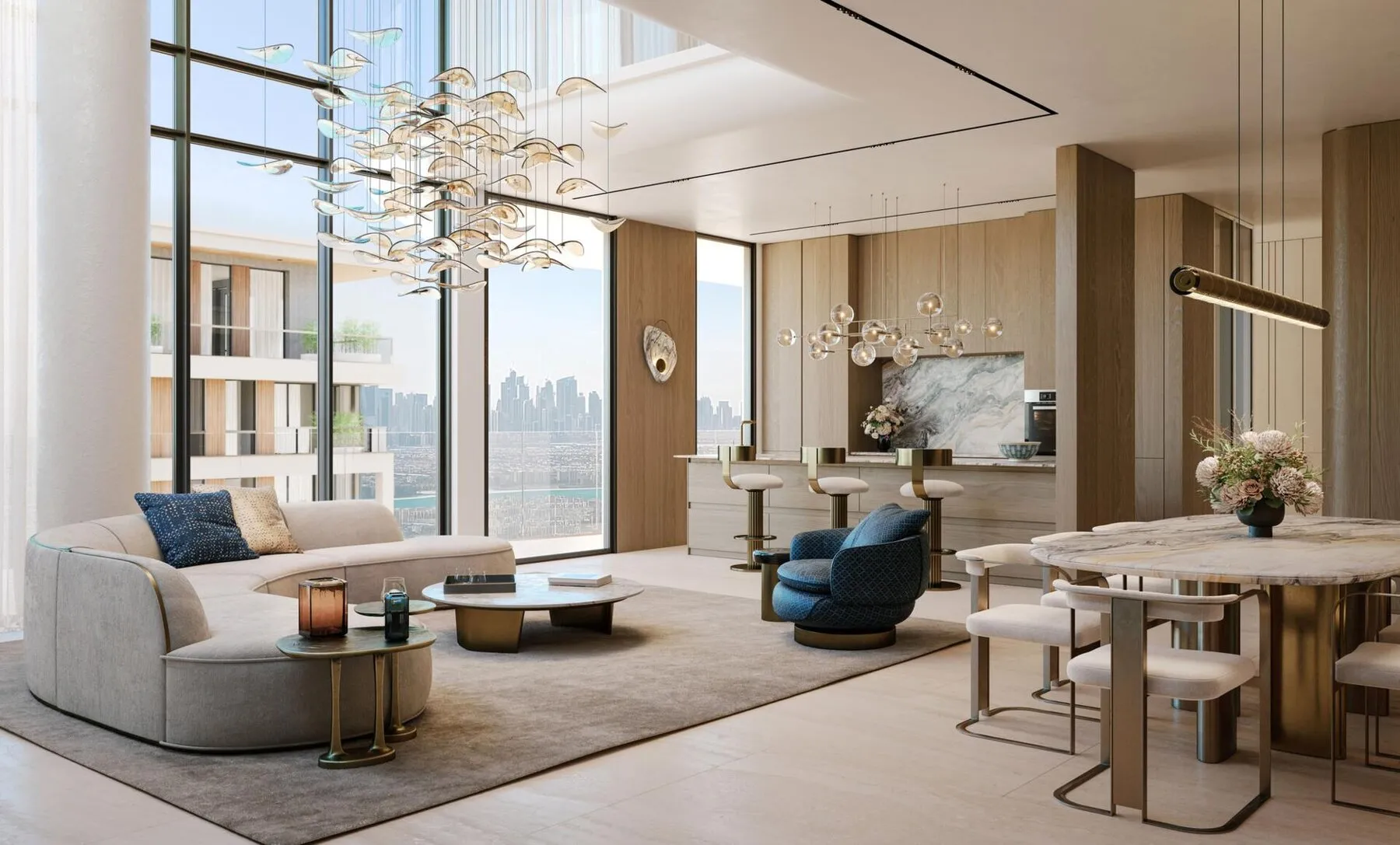 1 yatak odalı daire — Dubai Islands — 7/20