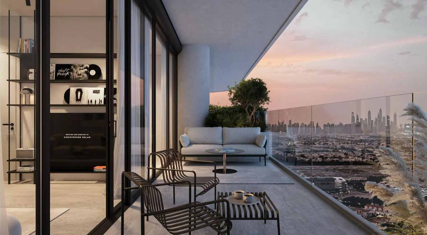 Appartement in het luxe project Interstellar Tower in Jumeirah Village Trian, 2 slaapkamers, 90 m²