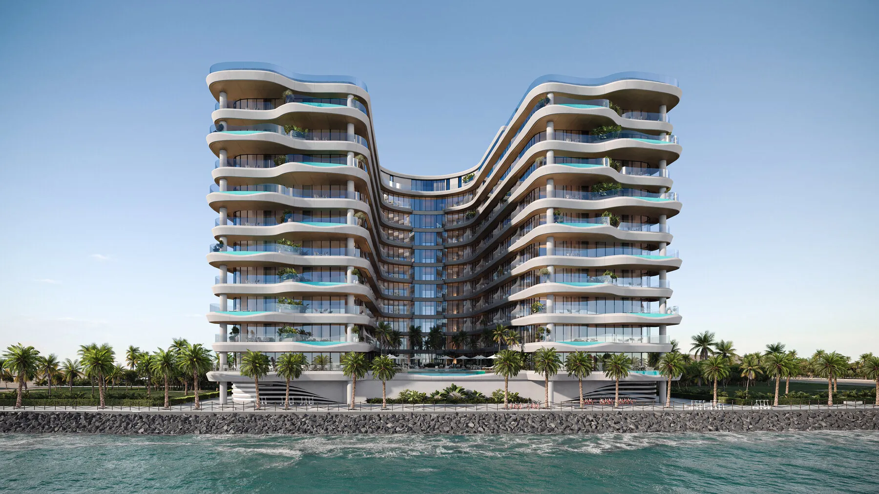 1 yatak odalı daire — Al Marjan Island, Ras el-Hayme — 17/18