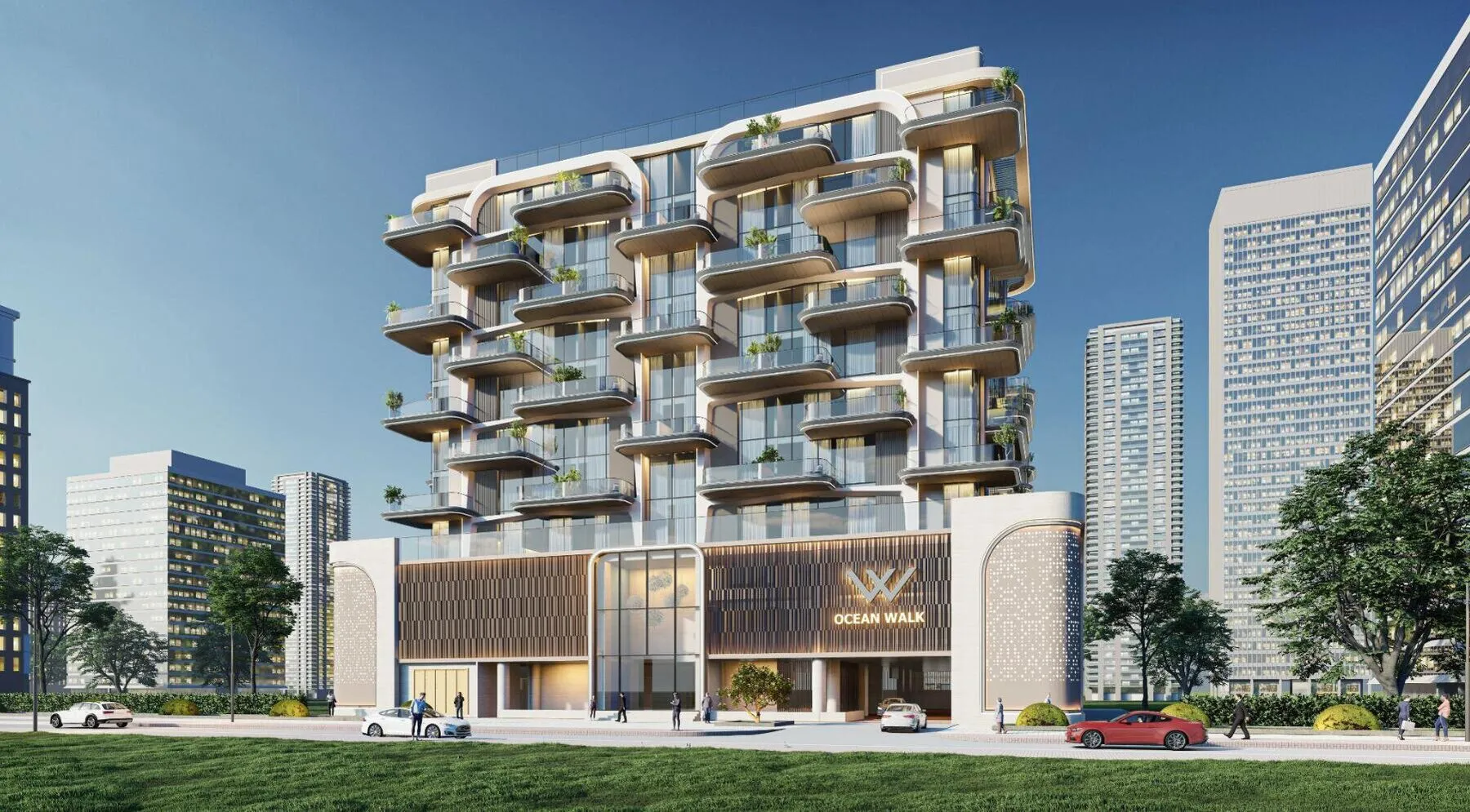 Ocean Walk, 2 slaapkamers, 135 m²