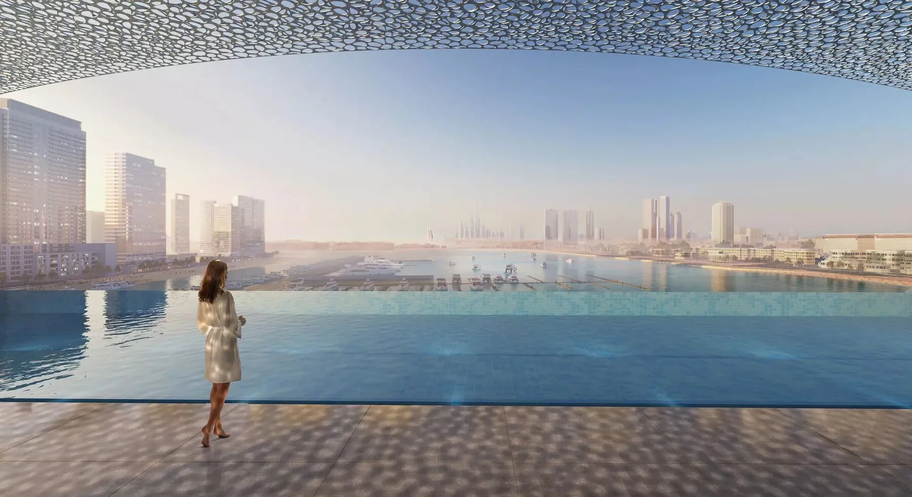 Luxe appartementen met zeezicht in het premium complex Dubai Harbour Residences! Hoog investeringspotentieel! Gegarandeerde huurinkomsten! In het hart van de haven van Dubai! Privéstrand!, 2 slaapkamers, 198 m²