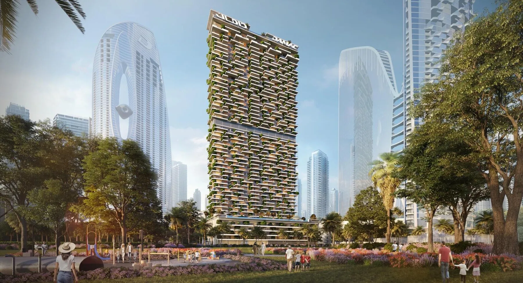 Luxe appartementen in het wooncomplex Safa Gate in de wijk Al Wasl! Prachtig, 2 slaapkamers, 99 m²