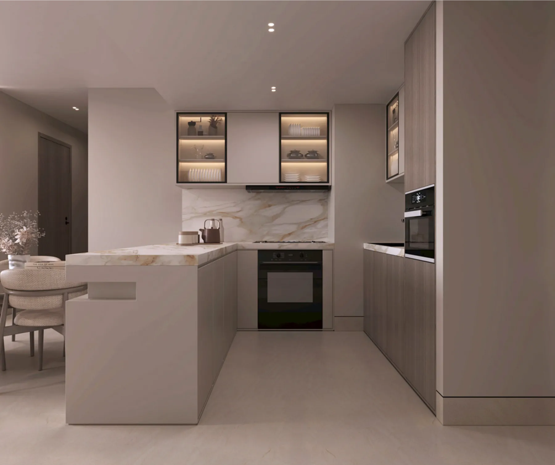 1 yatak odalı daire — Dubai Land — 10/18