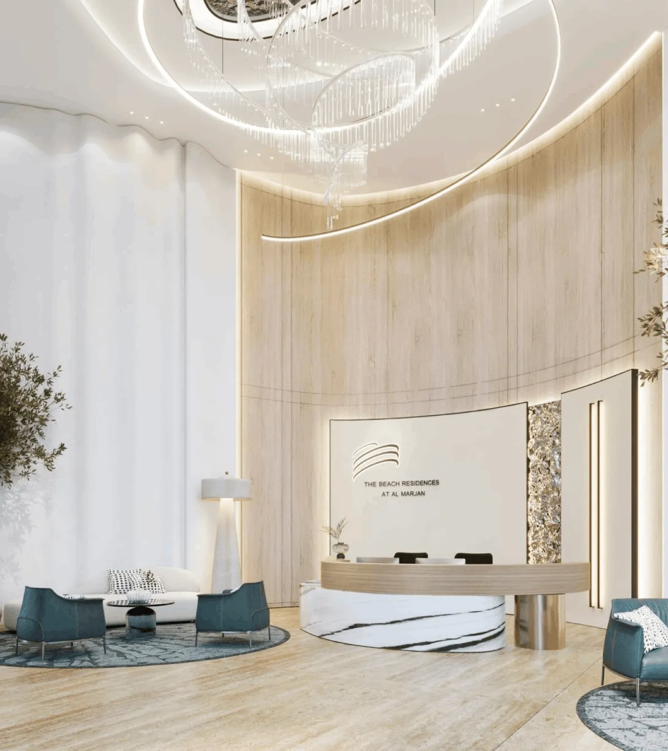 Stüdyo daire — Al Marjan Island, Ras el-Hayme — 18/20