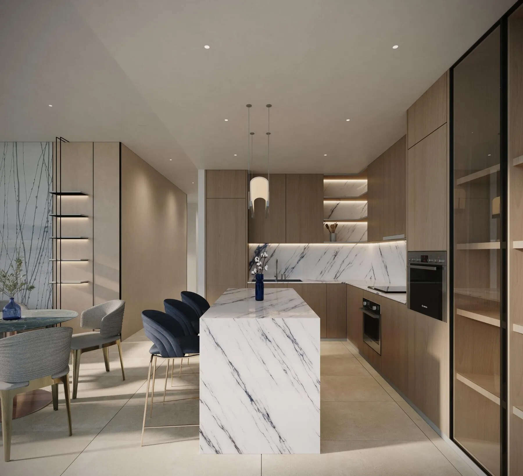1 yatak odalı daire — Dubai Islands — 9/20