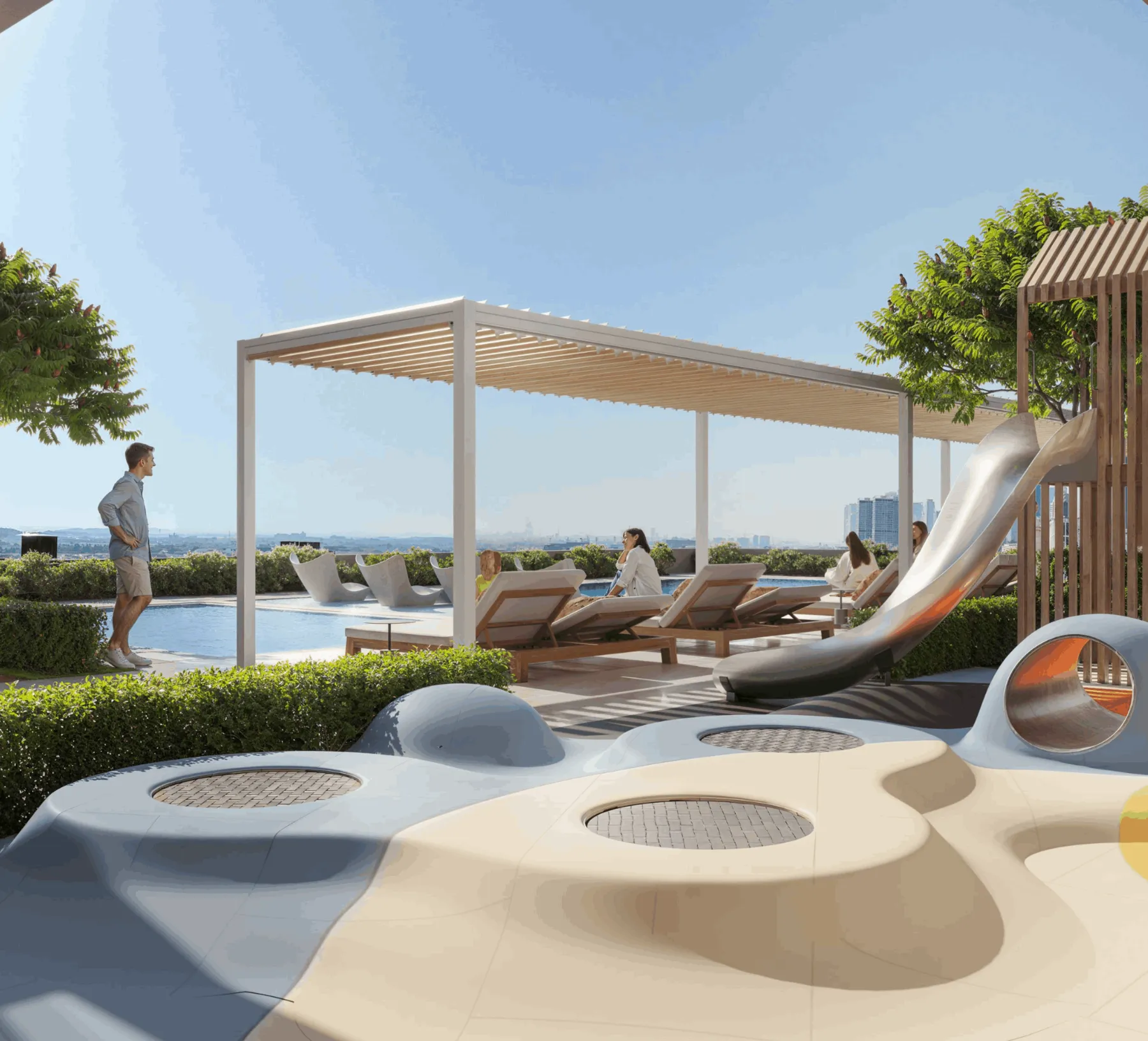 1 yatak odalı daire — JVT District 4, Dubai — 7/8