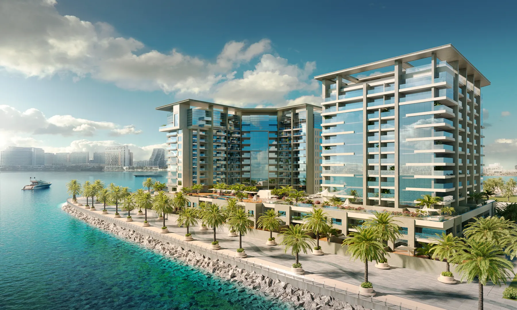 Appartementen in het nieuwe luxe project The Bay Residence 2 op Yas Island! P, 3 slaapkamers, 172 m²