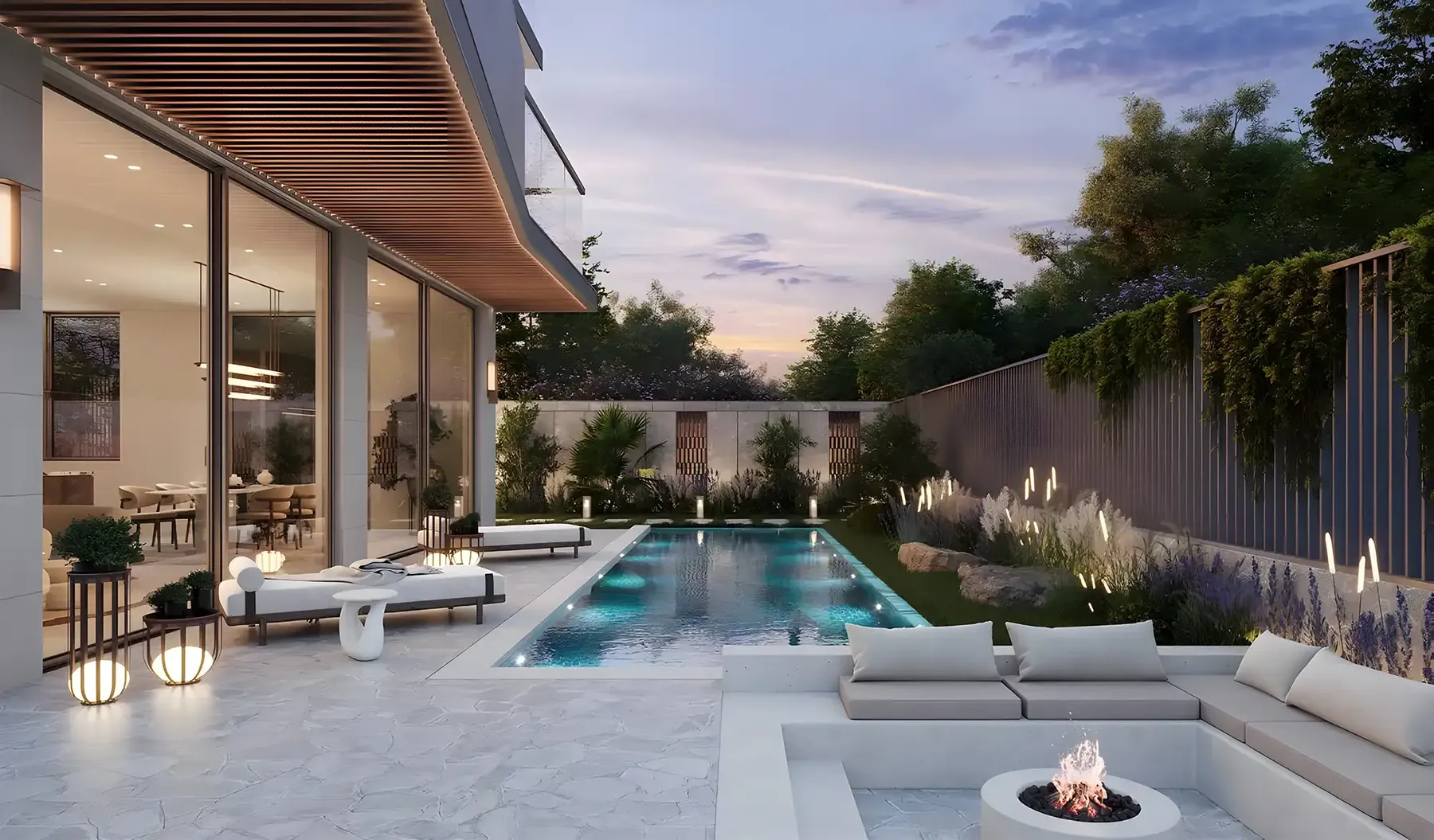 5 yatak odalı villa — Dubai Land — 8/12