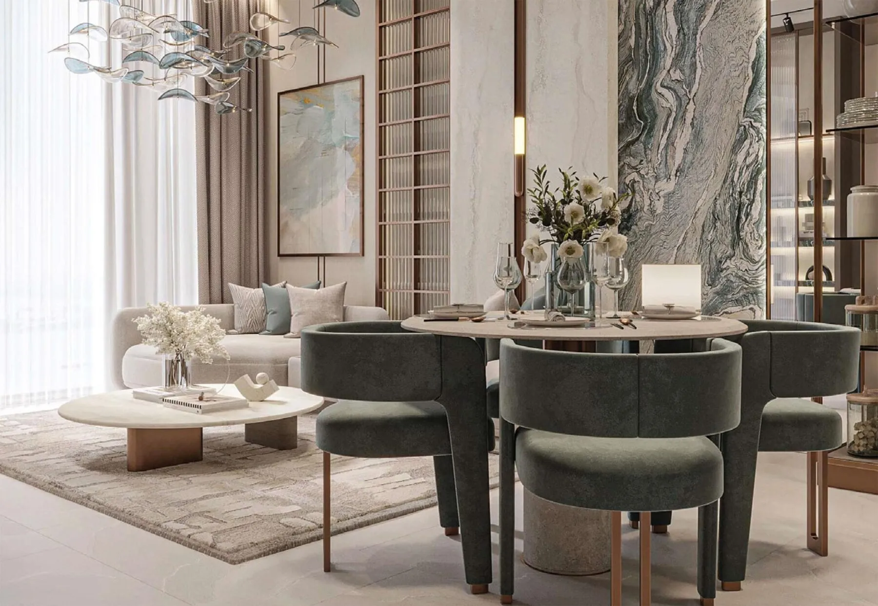 1 yatak odalı daire — Dubai Islands — 5/19