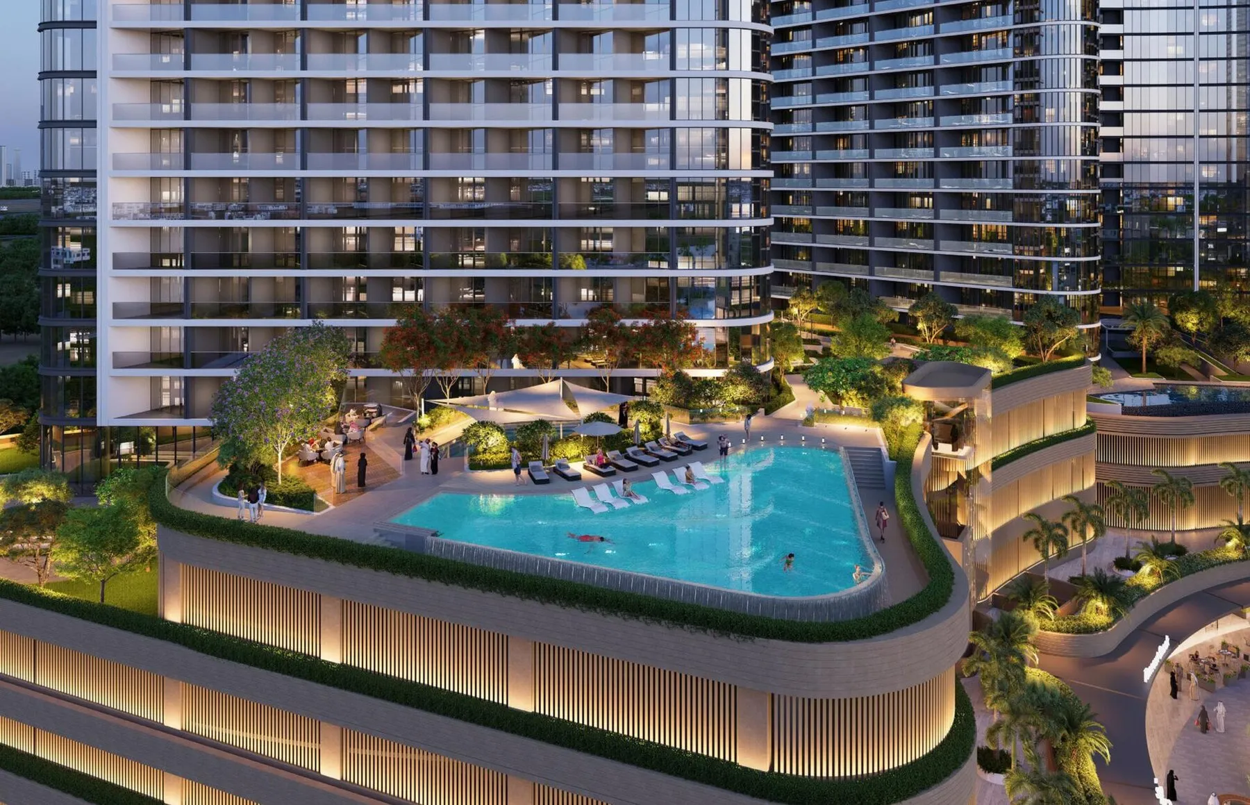 1 yatak odalı daire — Bukadra, Dubai — 6/15