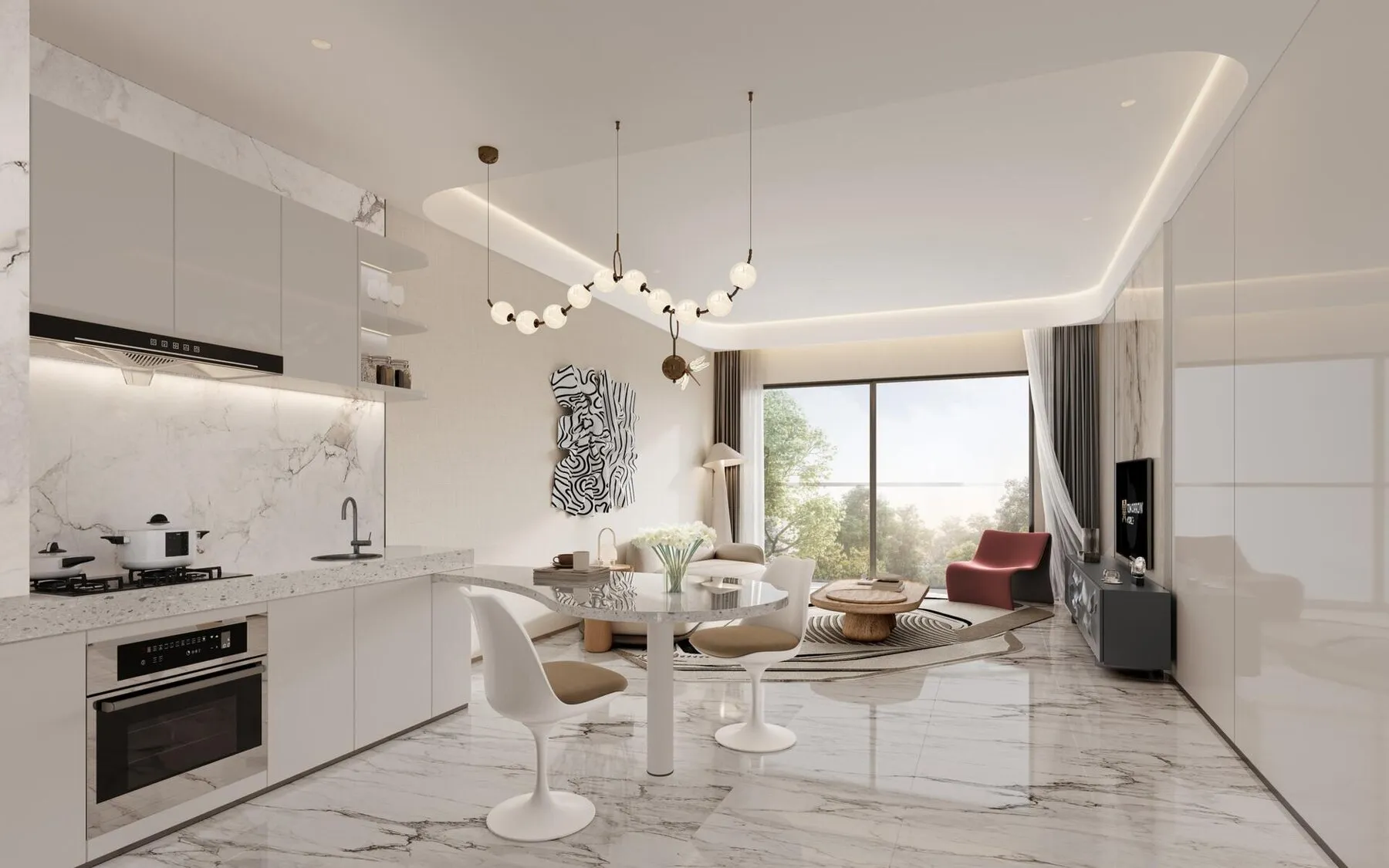 2 yatak odalı daire — Dubai Islands — 10/20