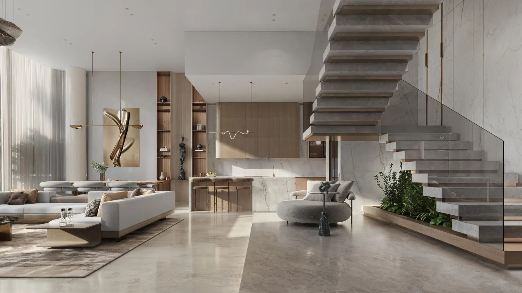 2 yatak odalı daire — Dubai Islands — 7/18