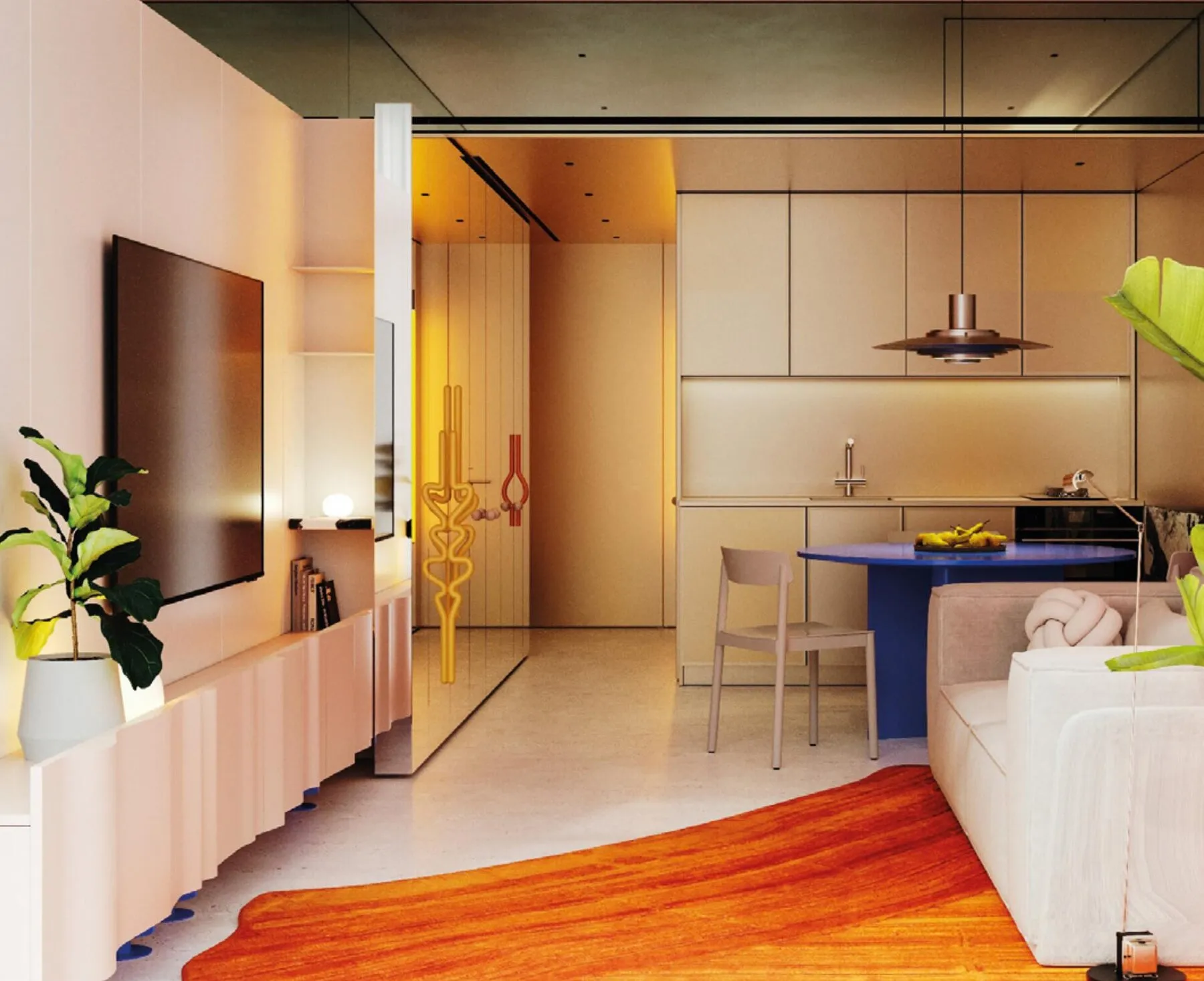 1 yatak odalı daire — Jumeirah Garden City, Dubai — 3/18