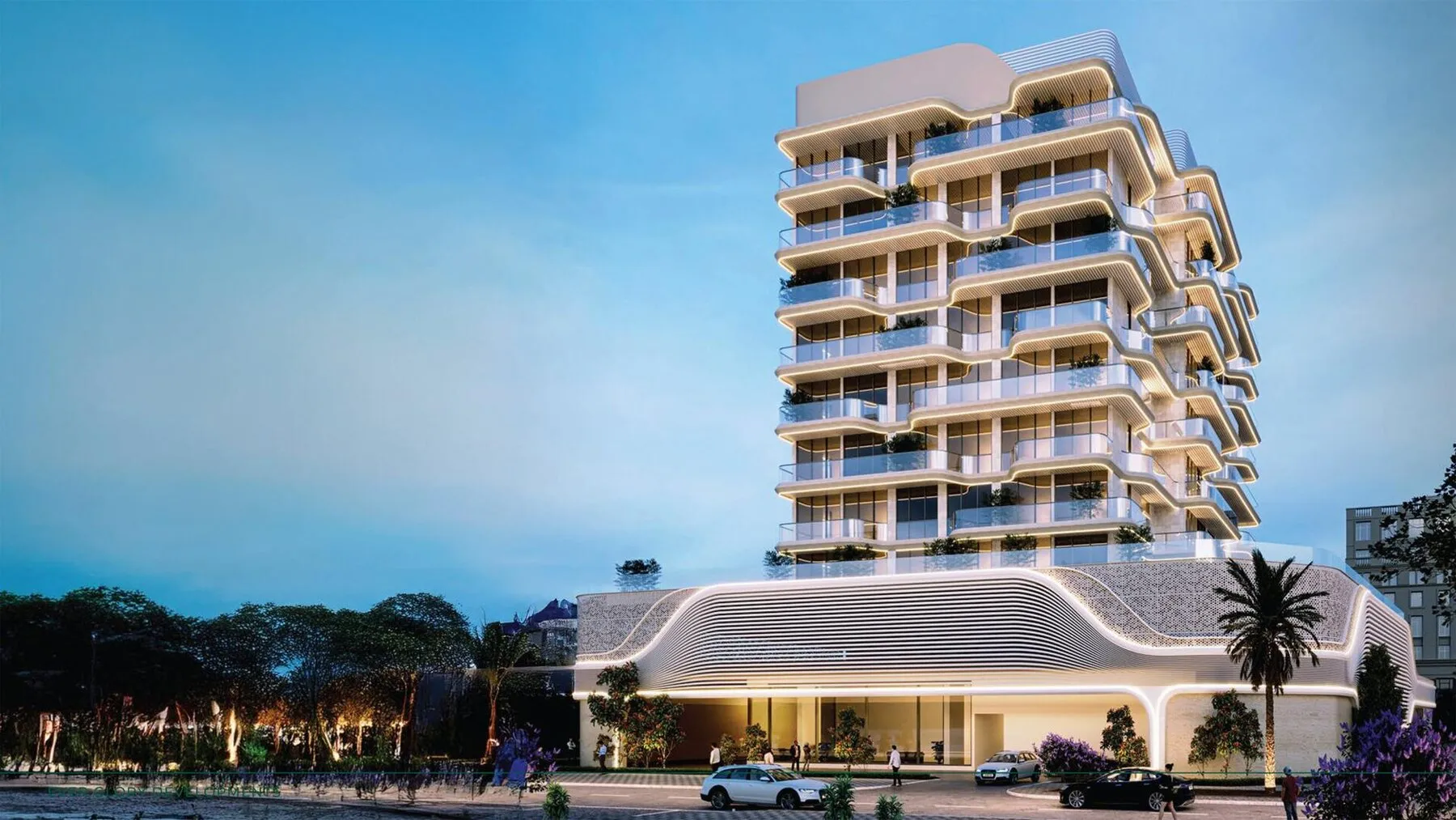 Appartementen in het exclusieve wooncomplex Firoza in de regio Dubai Islands! Polnos, 1 slaapkamers, 76 m²