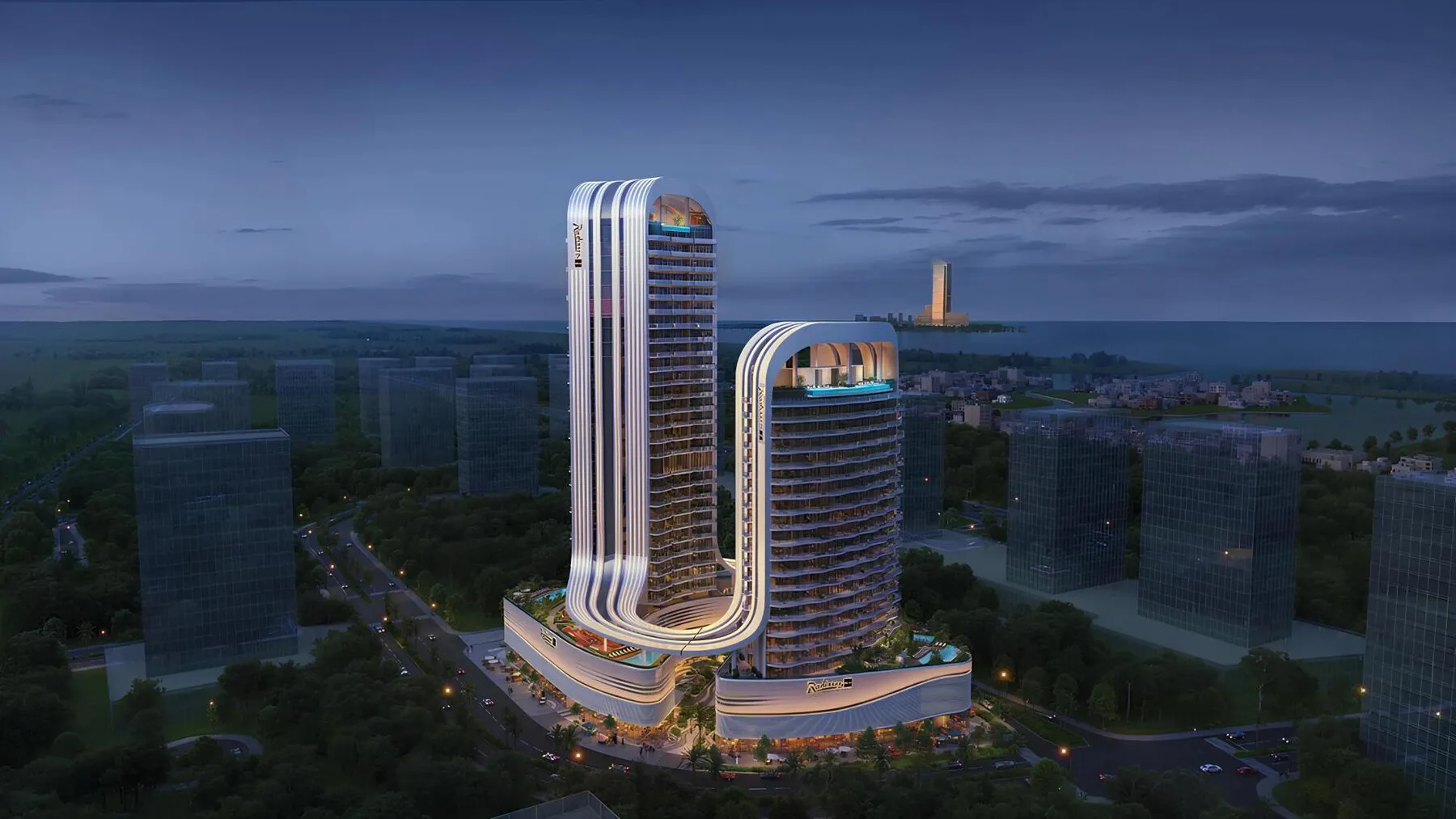 Radisson Blu Residences: merkpand in Ras Al Khaimah!, 1 slaapkamer, 39 m²