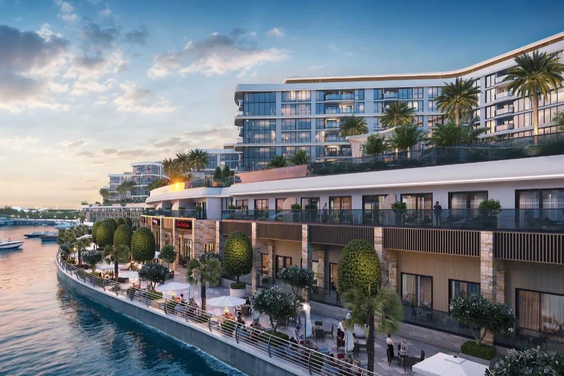 Appartement in het luxe wooncomplex Yachtside Marina Residences op Siniya Is, 2 slaapkamers, 64 m²