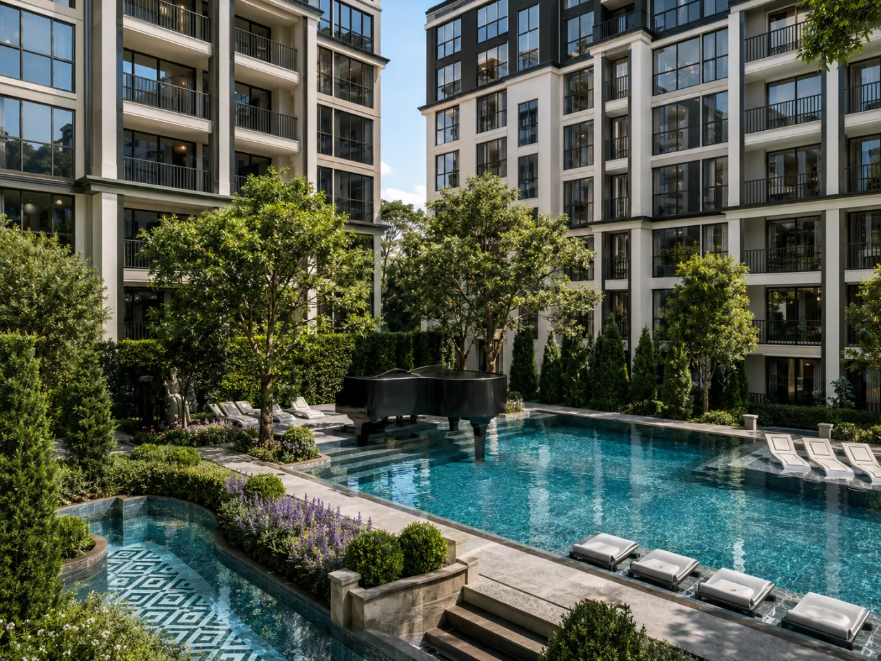 2 yatak odalı daire — Jomtien, Pattaya, Çonburi — 8/13