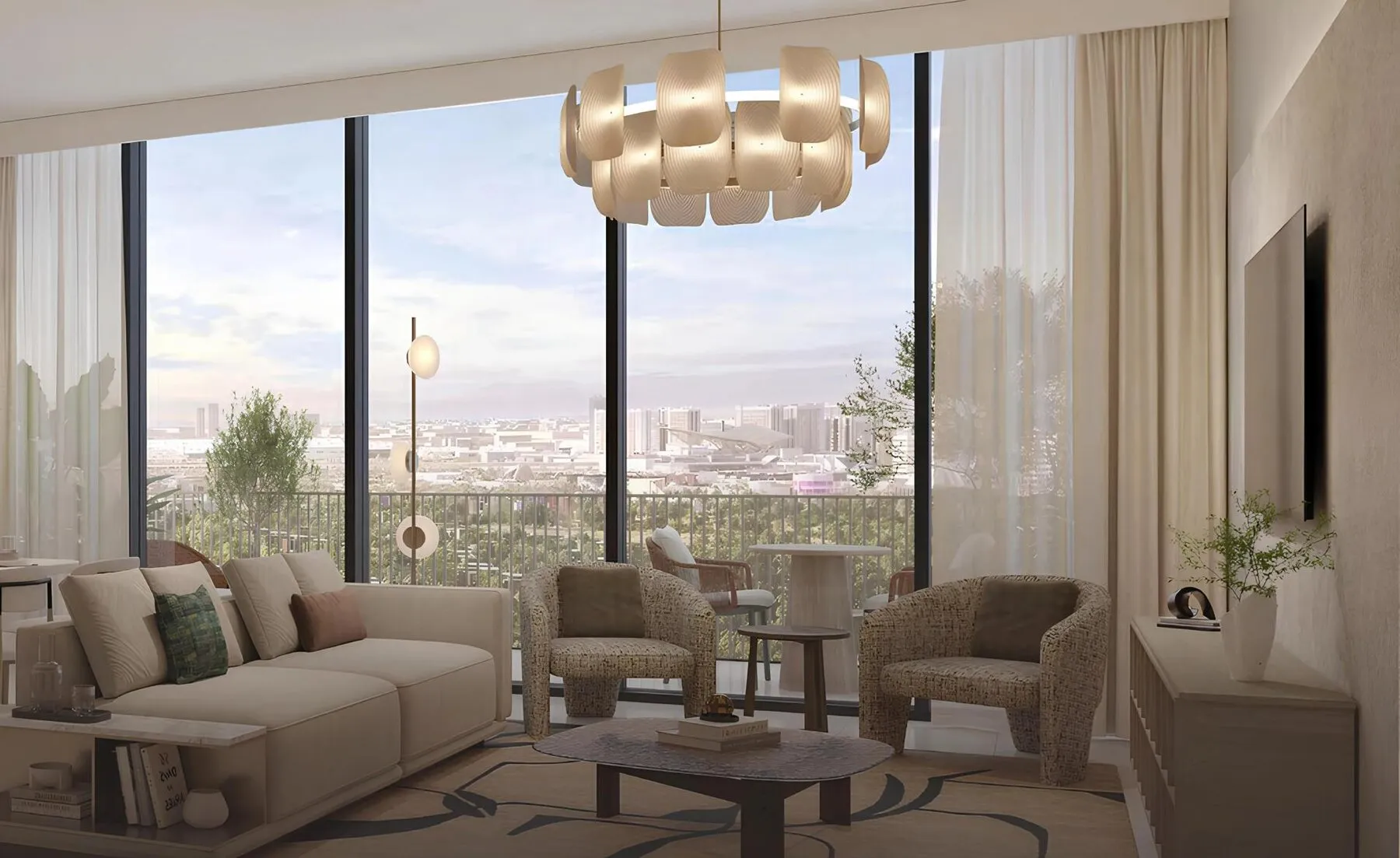 Expo Valley Views – Mahra vanuit Expo City Dubai - modern pand in het groene hart van de toekomstige stad!, 3 slaapkamers, 169 m²