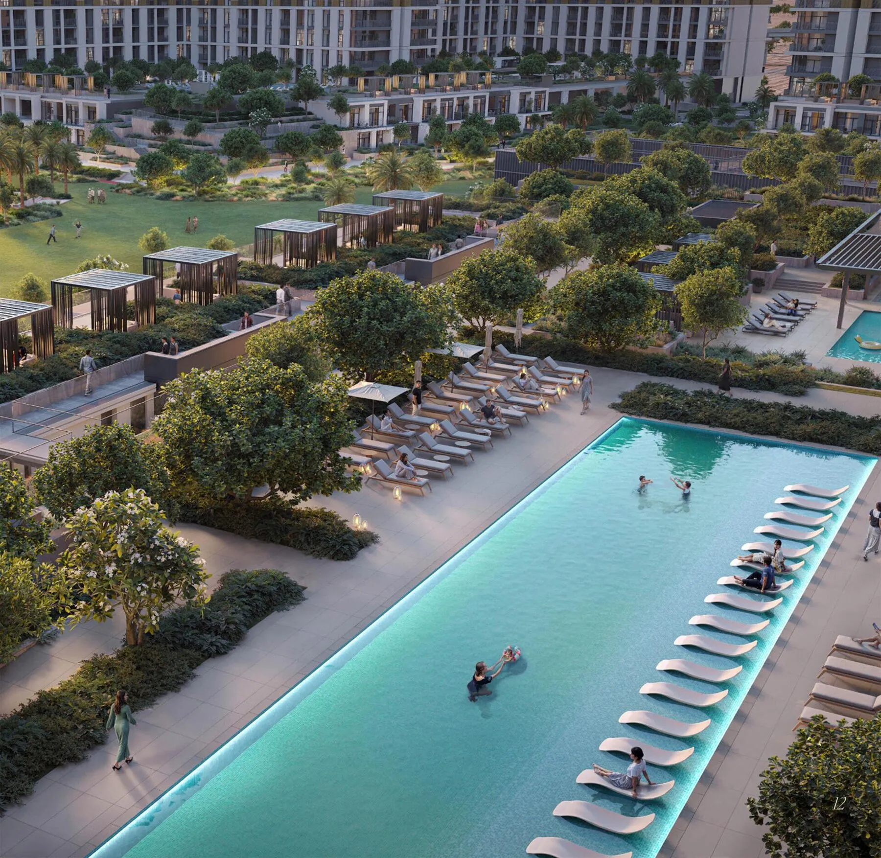3 yatak odalı sıra ev — Expo 2020 District, Dubai — 9/12