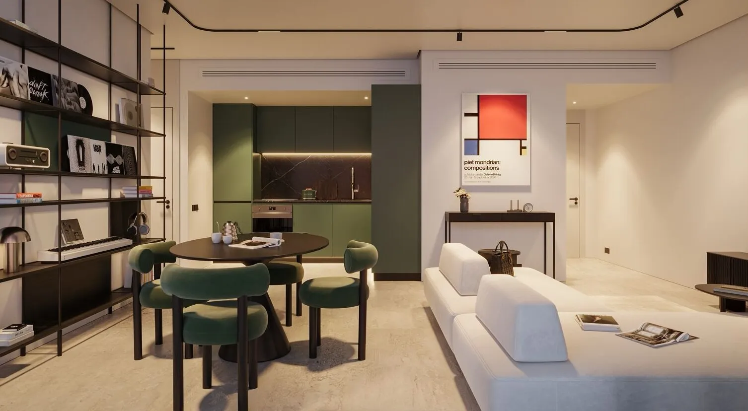 1 yatak odalı daire — JVT District 4, Dubai — 9/18