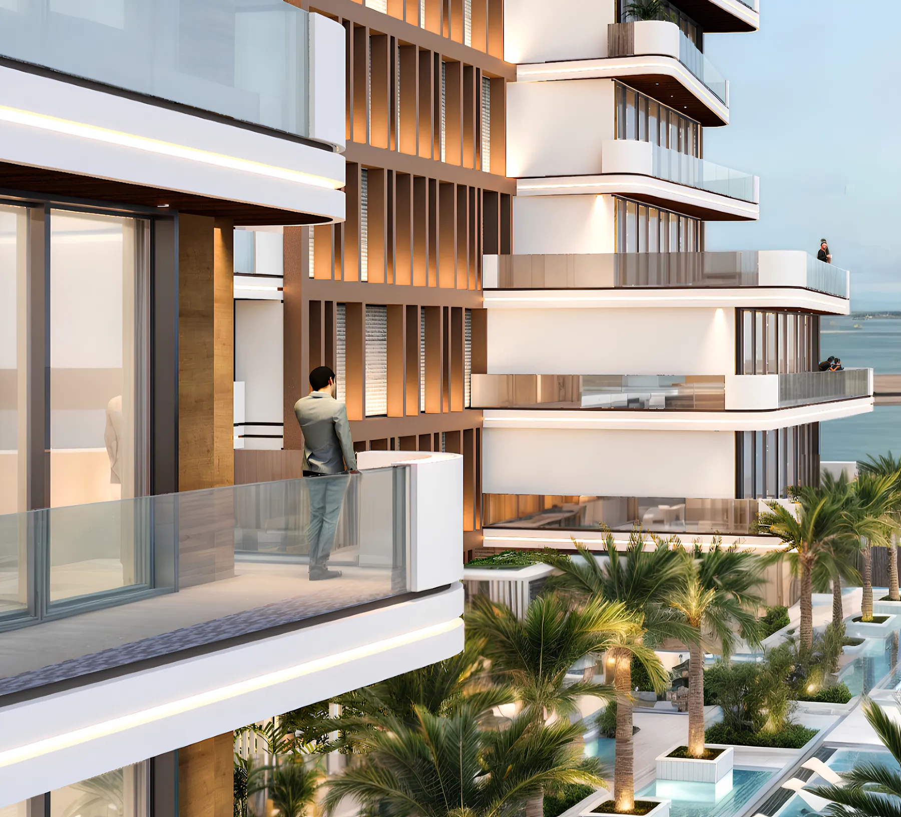 1 yatak odalı çatı katı — Dubai Islands — 9/10