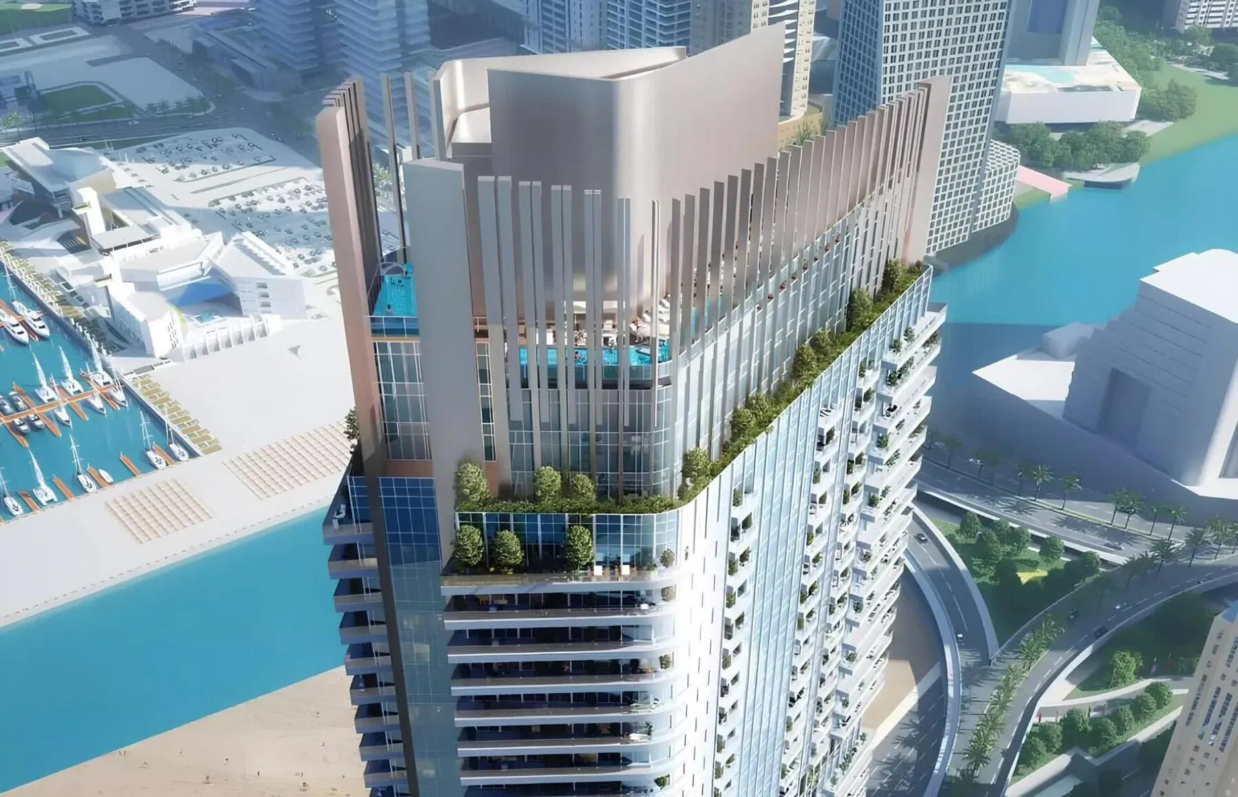 2 yatak odalı daire — Dubai Harbour — 12/12