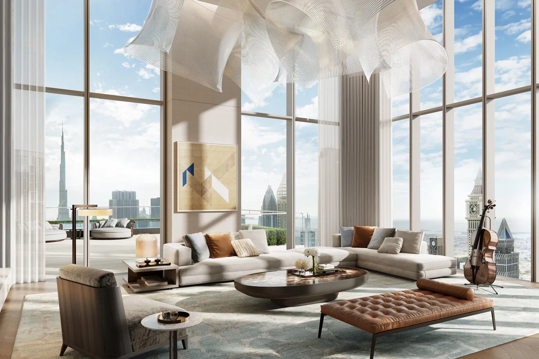 3 yatak odalı daire — Trade Centre, Dubai — 3/20