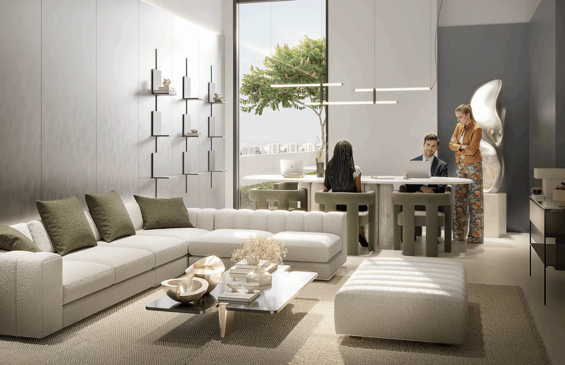 1 yatak odalı daire — JVT District 4, Dubai — 2/8
