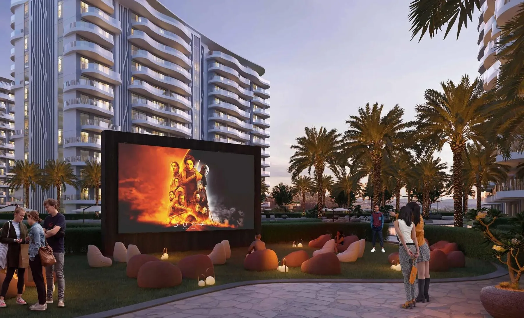 2 yatak odalı daire — Dubai Golf City — 9/19