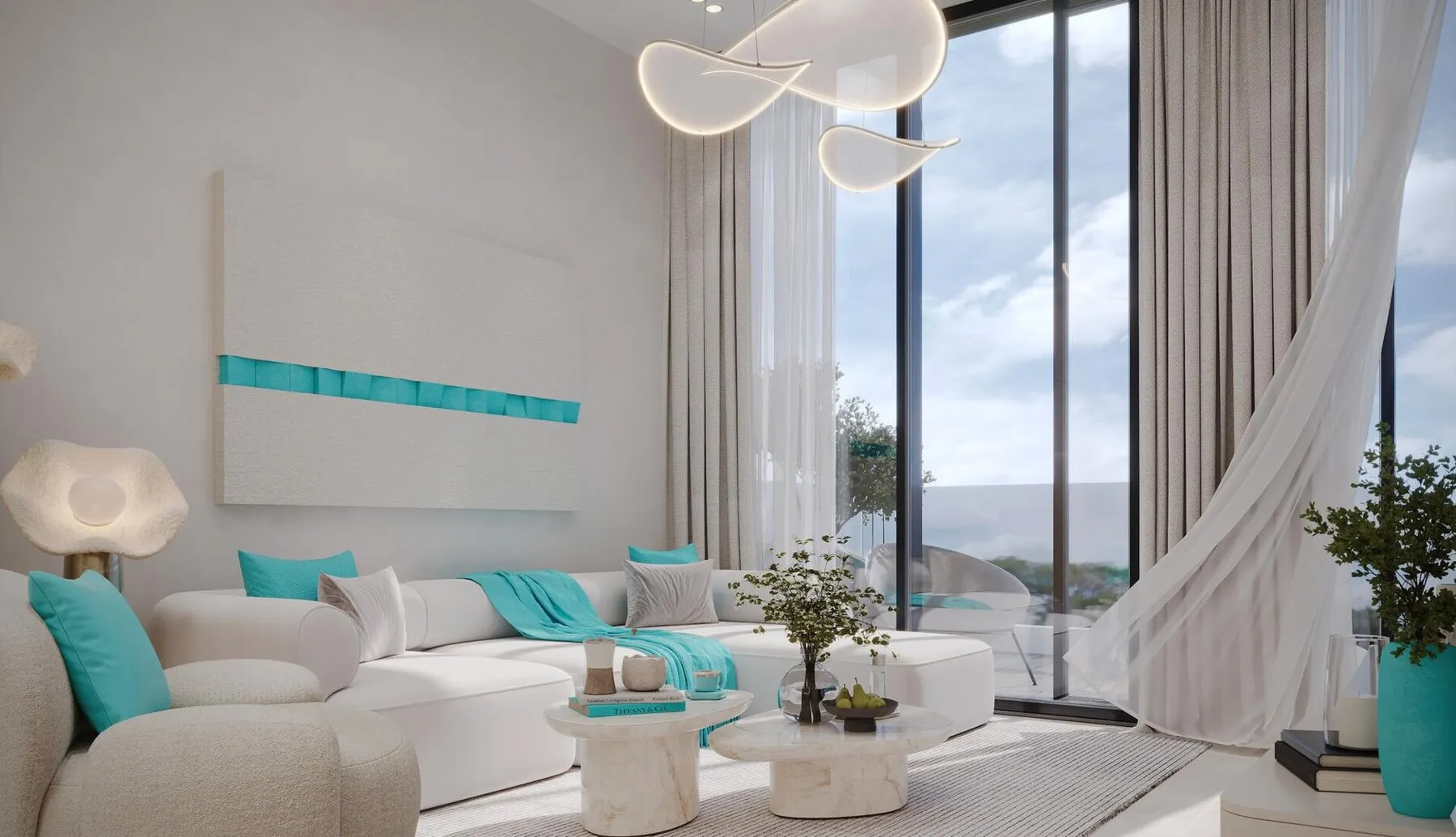 REEF 996, 1 ​​slaapkamers, 64 m²