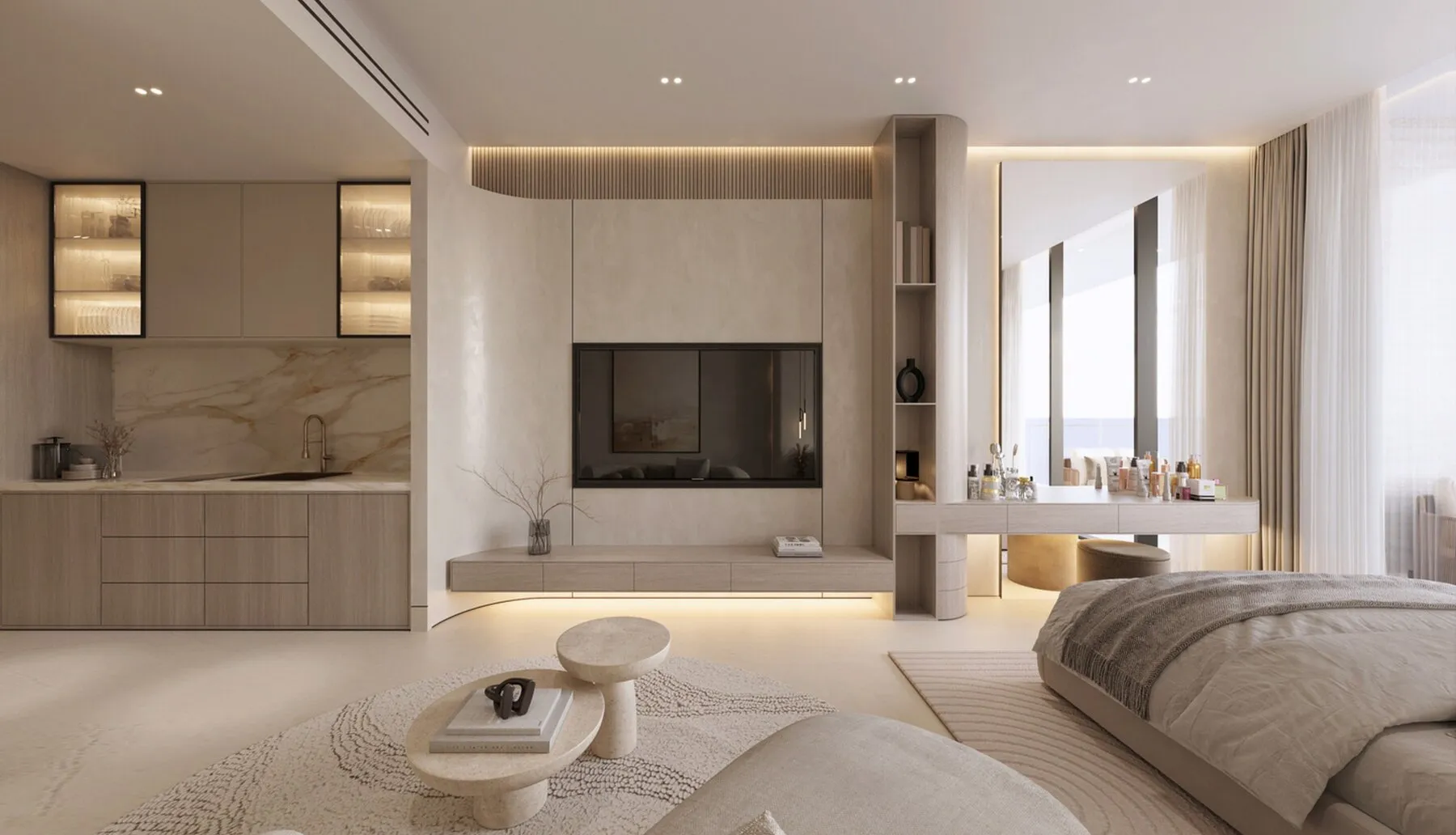2 yatak odalı daire — Dubai Land — 3/18